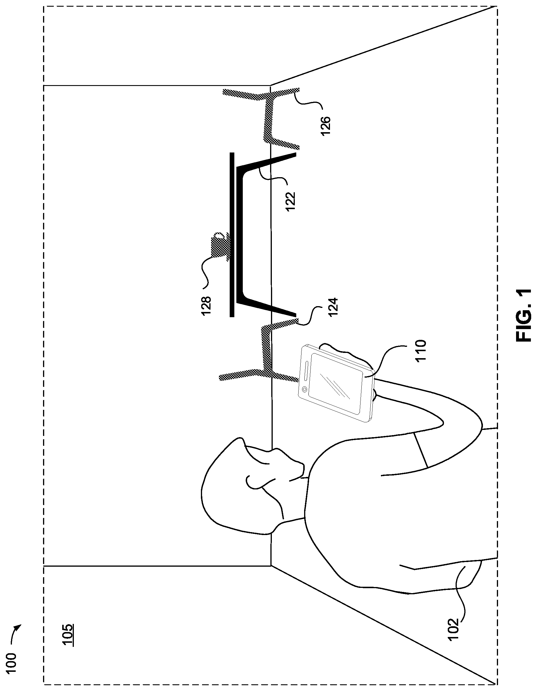 Patent US11783558 — Object correction using scene graphs — Figure 1