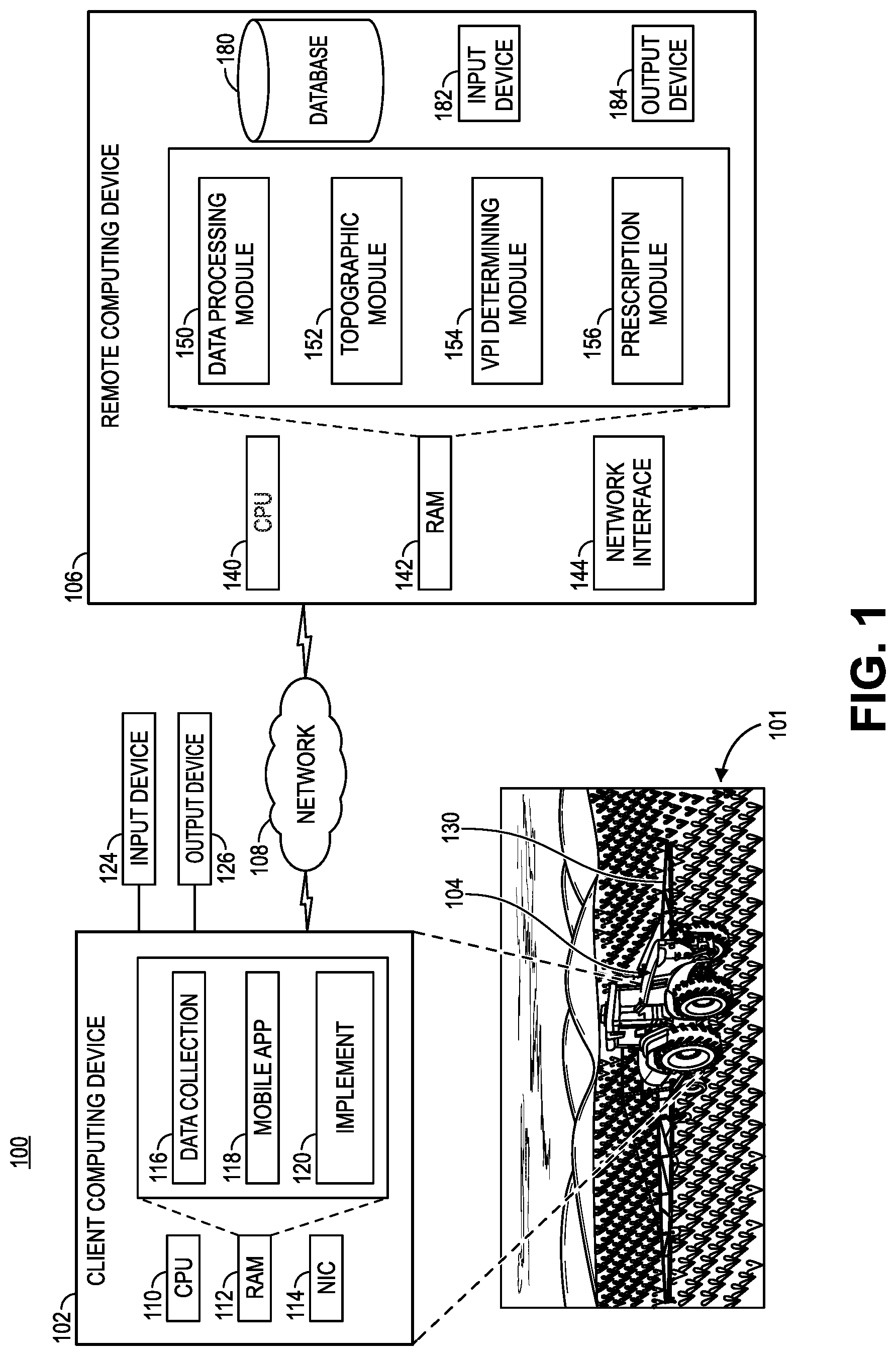 Patent US11783578 — Machine learning methods and systems for variety profile index crop characterization — Figure 1