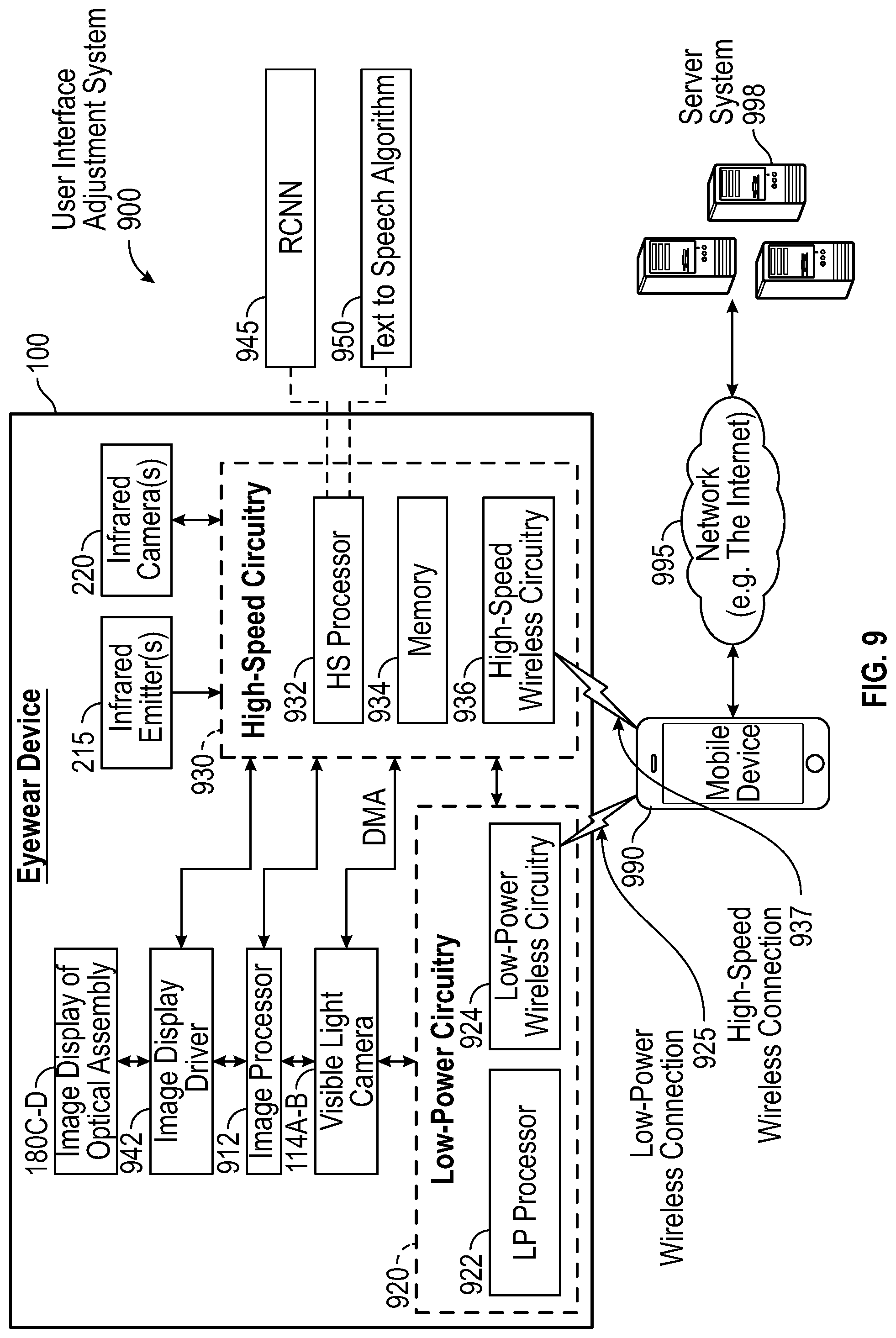 Patent US11783582 Figure 12 – Blindness assist glasses
