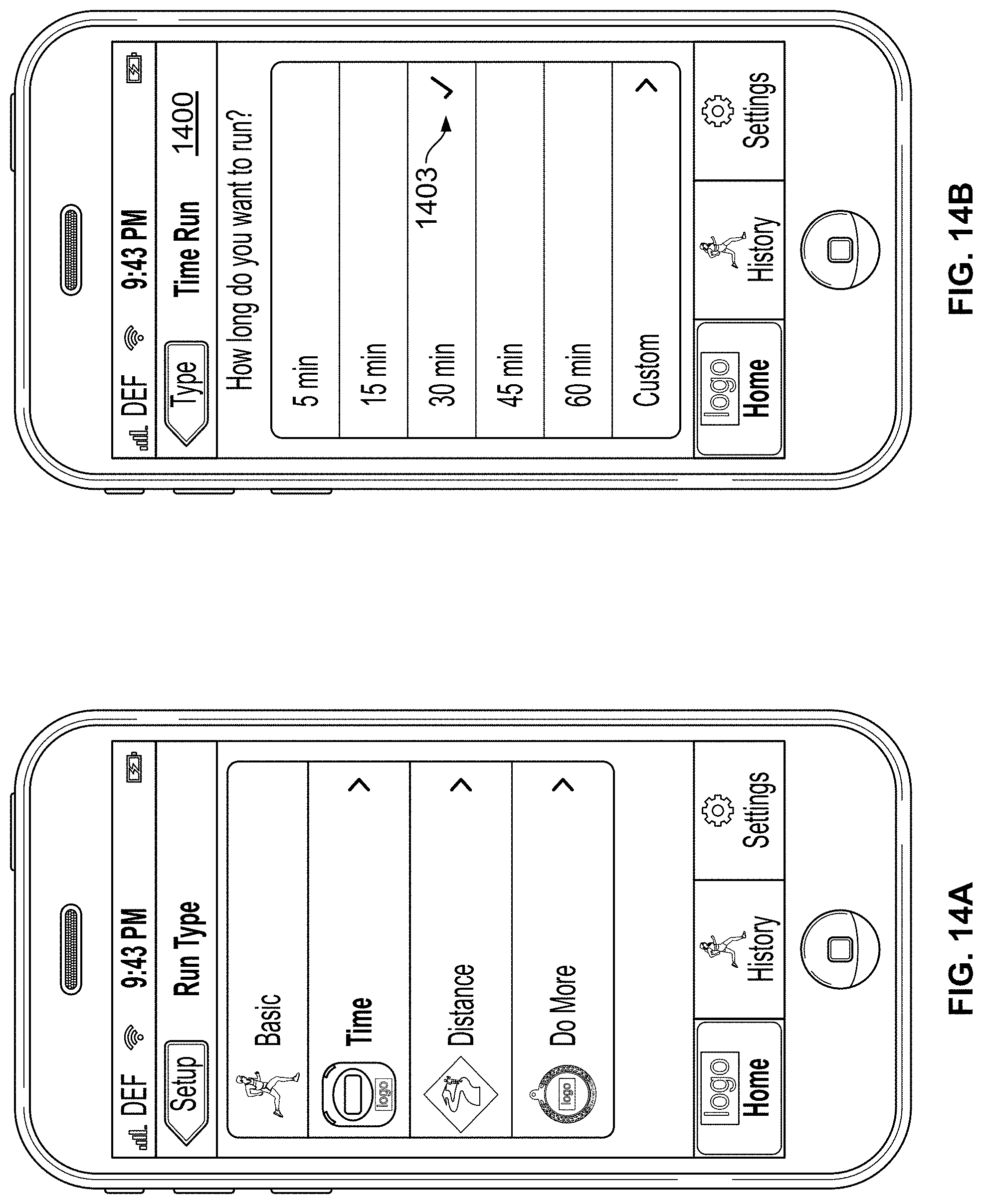 Patent US11783637 Figure 20 – Monitoring fitness using a mobile device