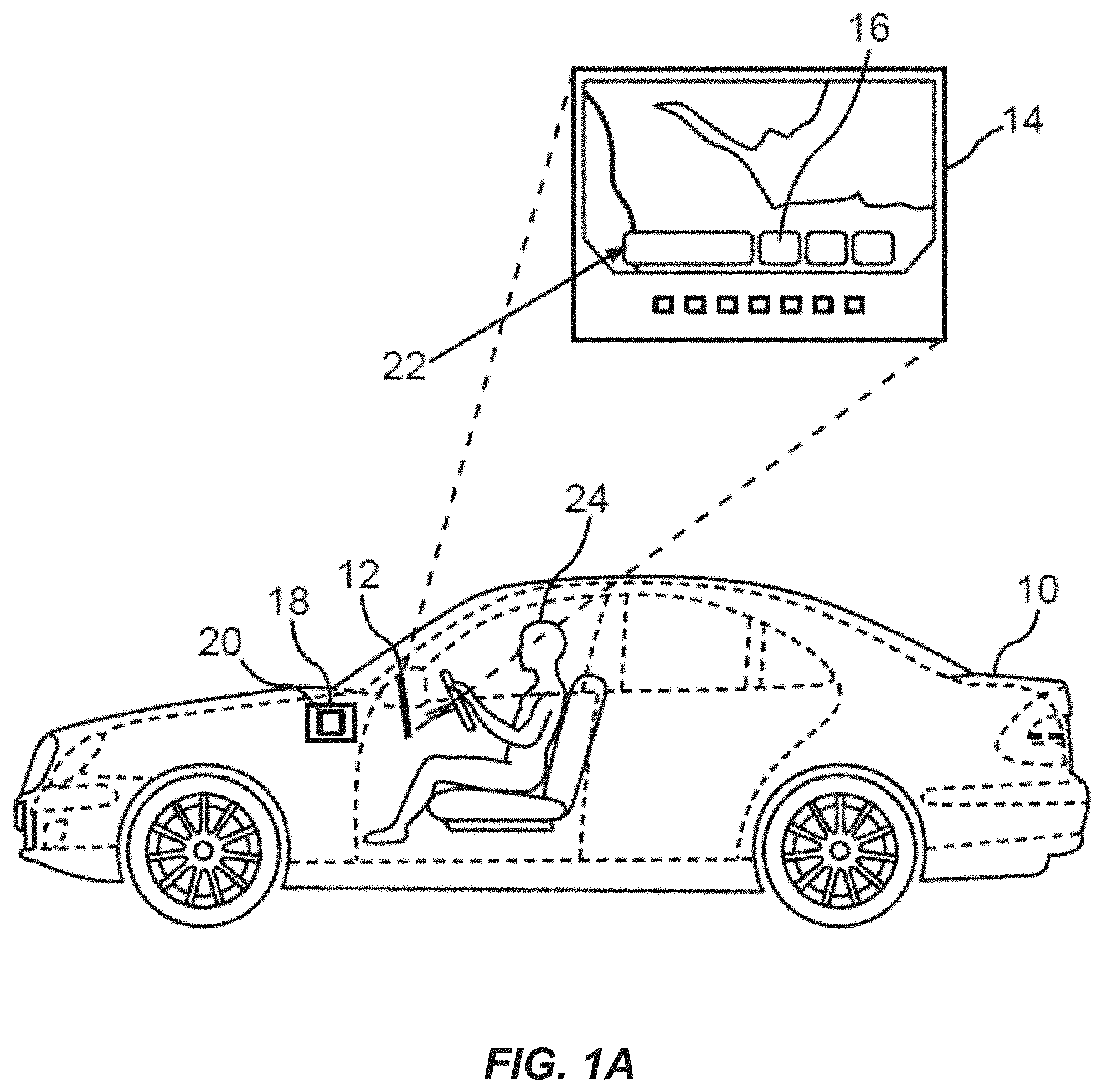 Patent US11783643 Figure 1 – System and/or method for predicting user action in connection with a vehicle user interface using machine learning