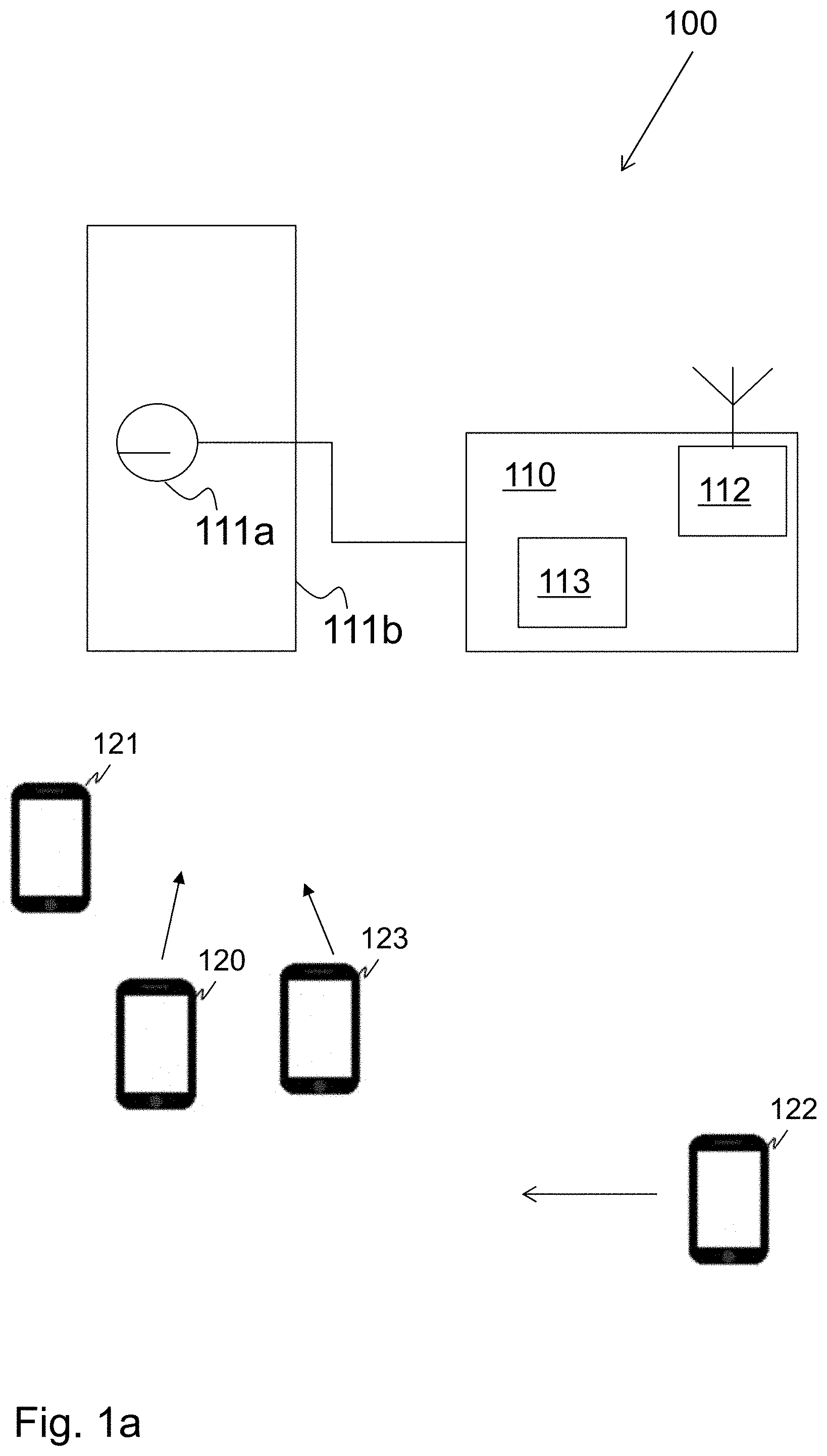 Patent US11783650 Figure 1 – Method and system for access control using short-range wireless communications