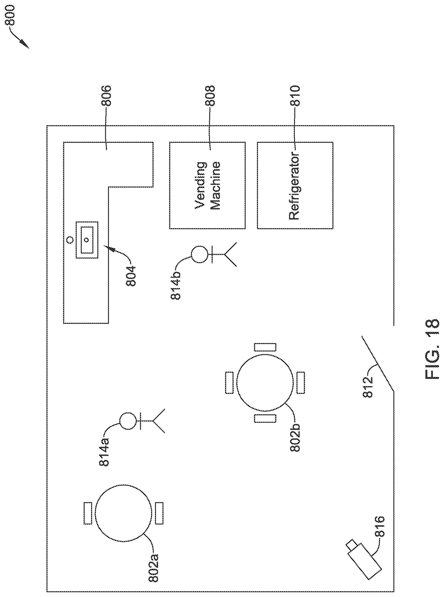 Patent US11783652 Figure 18 – Occupant health monitoring for buildings