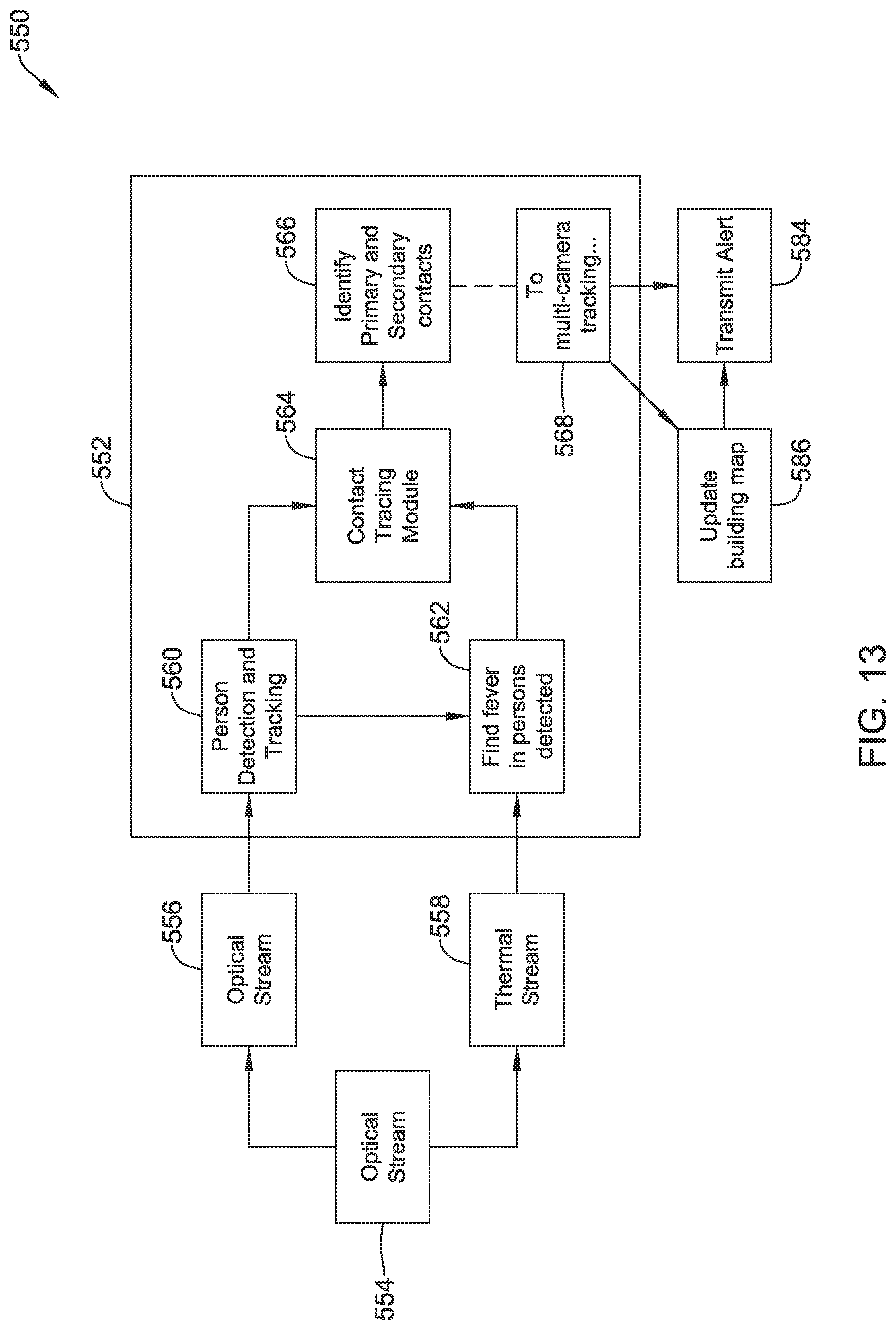 Patent US11783658 Figure 13 – Methods and systems for maintaining a healthy building