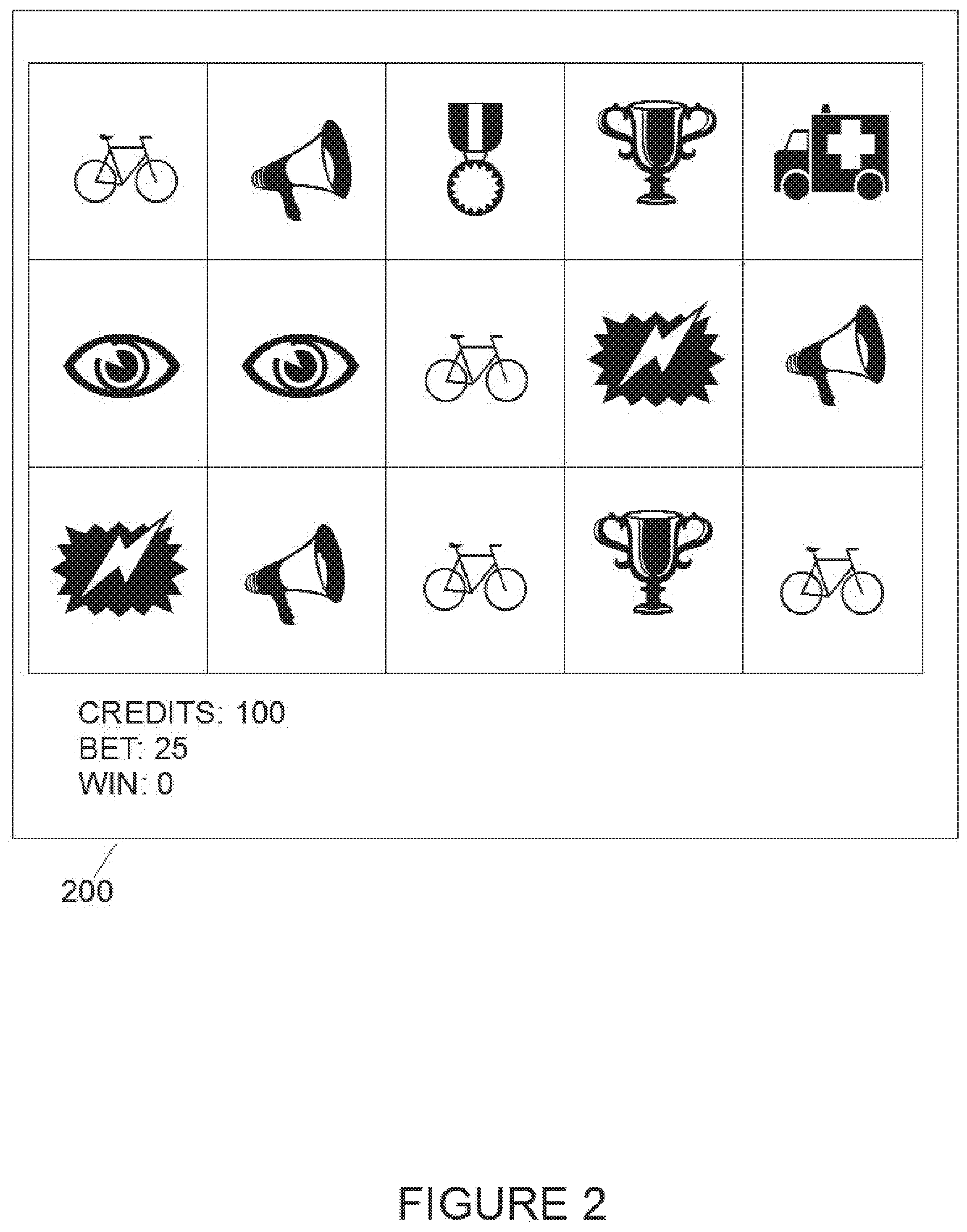 Patent US11783671 Figure 2 – Cash slot machine augmented with secondary currency