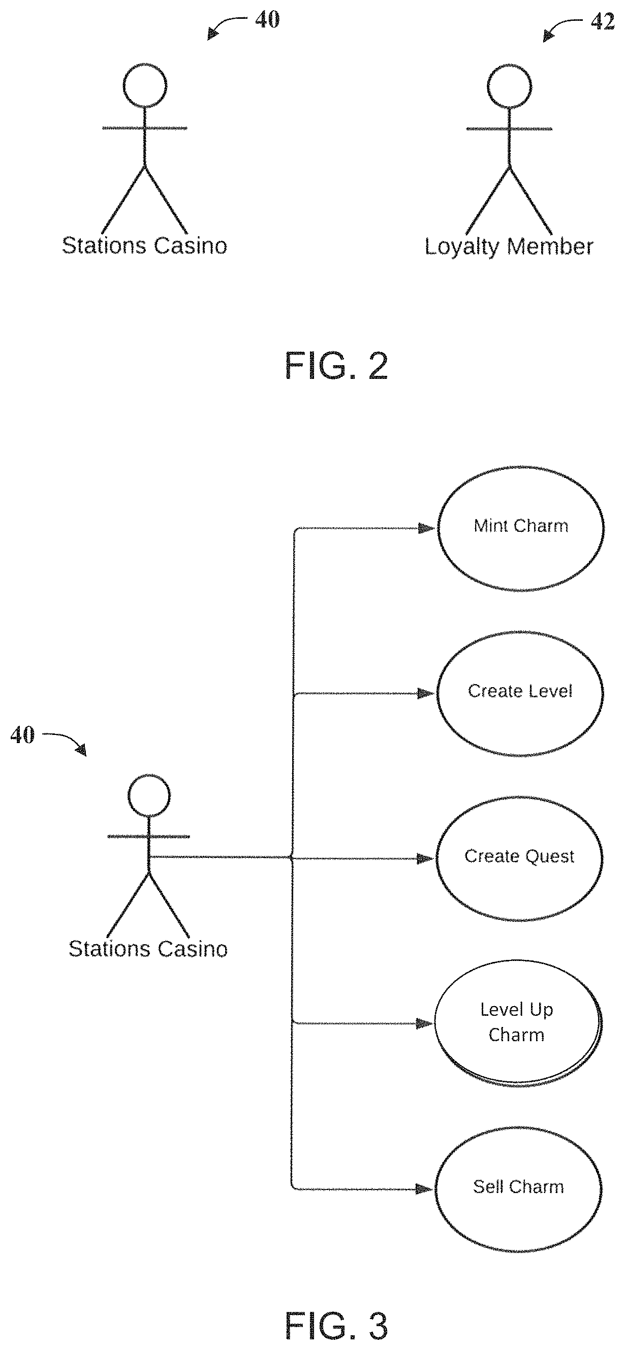 Patent US11783672 Figure 2 – System and methods for operating a casino loyalty computer system to display images of non-fungible tokens associated with blockchain transactions on gaming devices