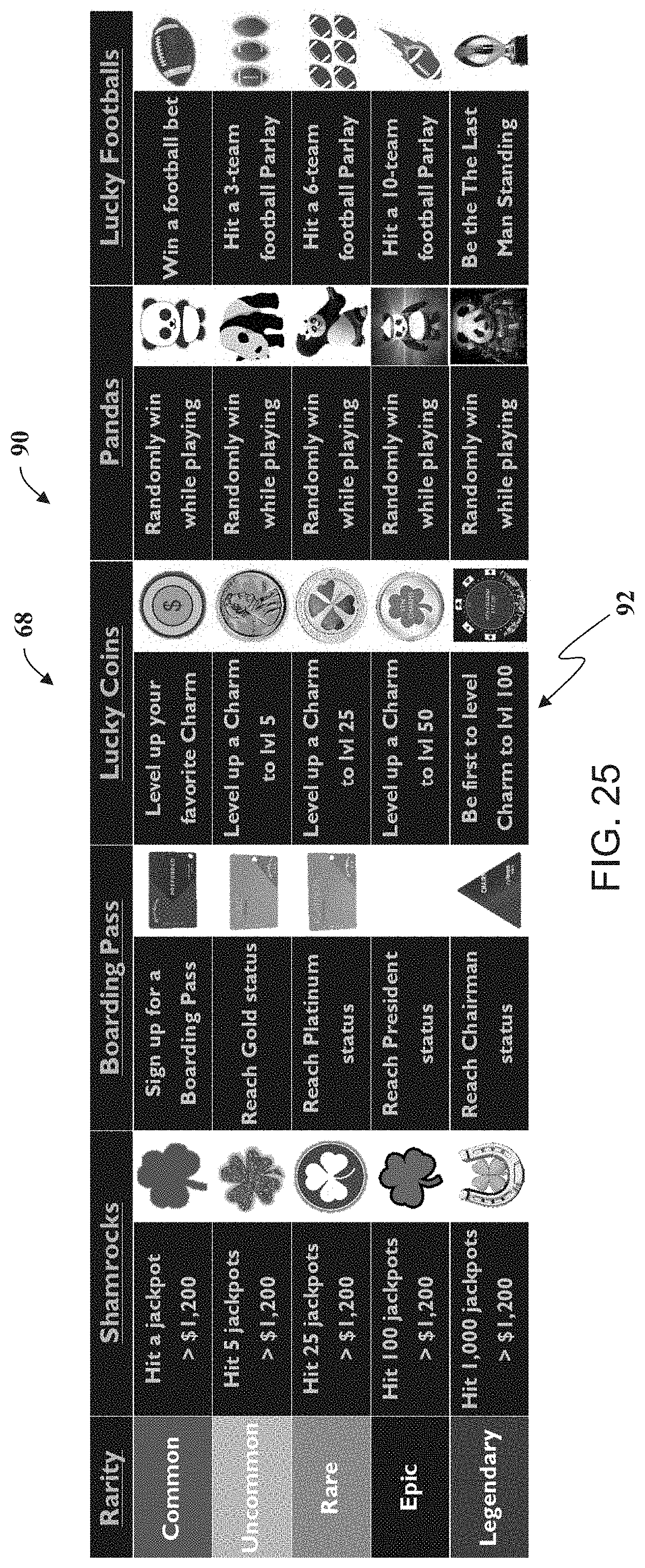 Patent US11783672 Figure 20 – System and methods for operating a casino loyalty computer system to display images of non-fungible tokens associated with blockchain transactions on gaming devices