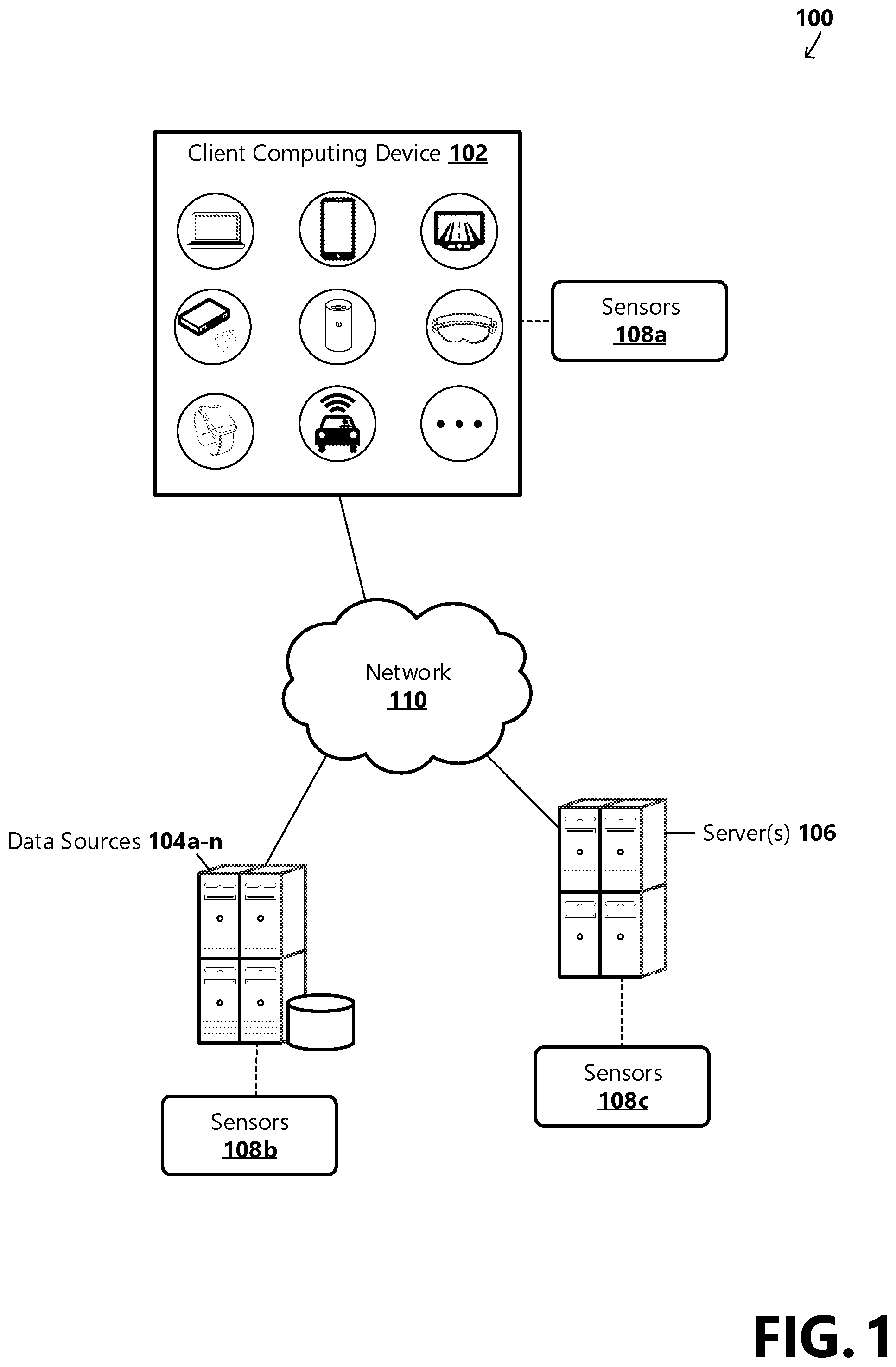Patent US11783698 — Traffic data reconciliation and brokering — Figure 1