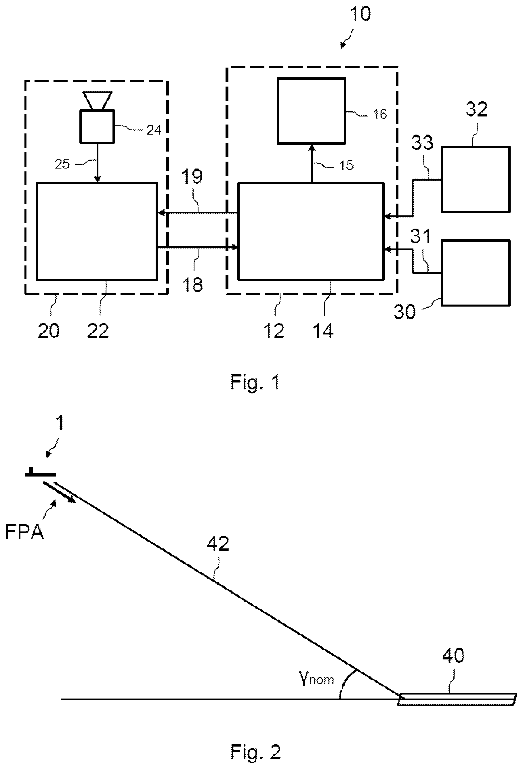 Patent US11783718 — Enhanced flight vision system for an aircraft — Figure 1