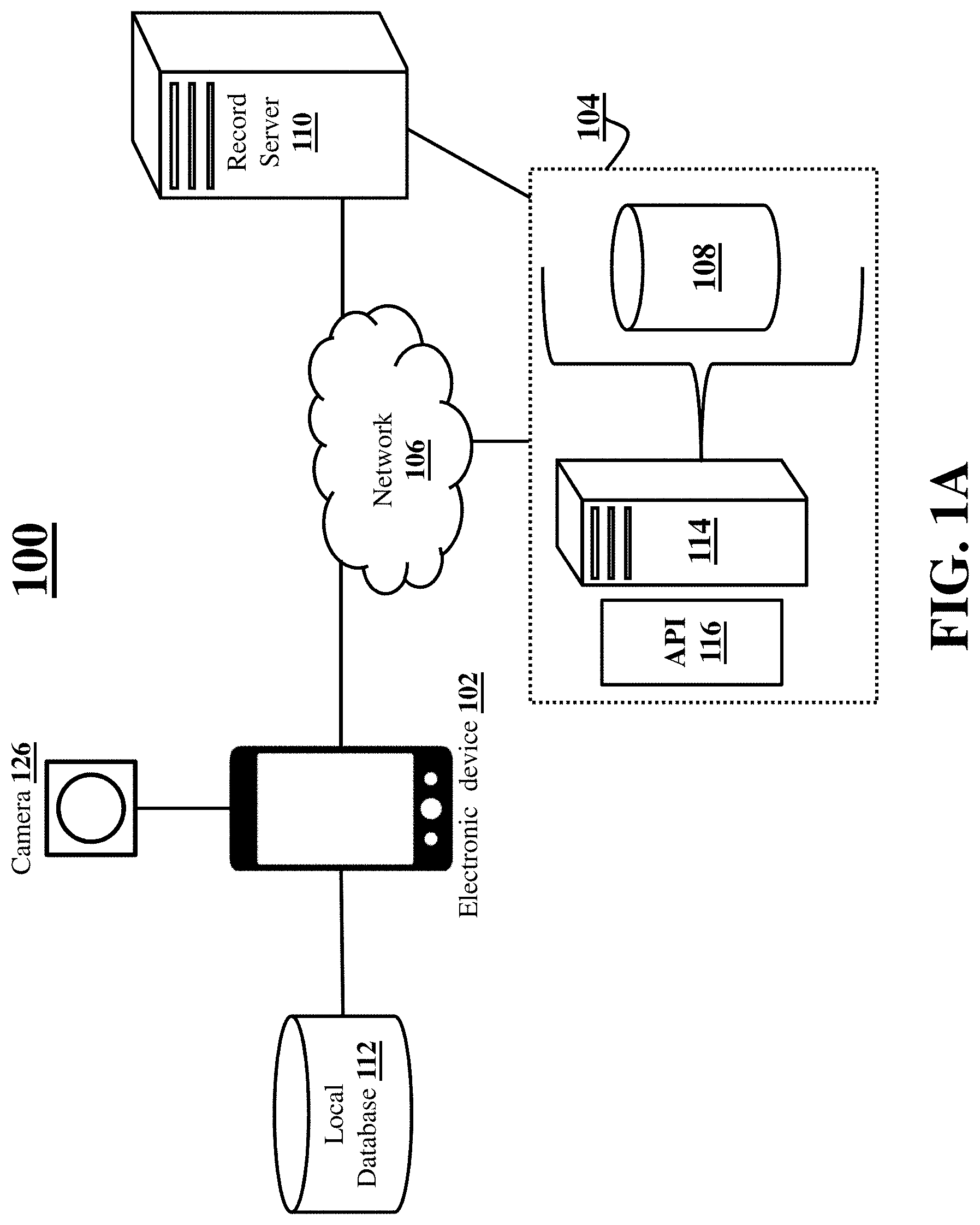 Patent US11783724 — Interactive training apparatus using augmented reality — Figure 1