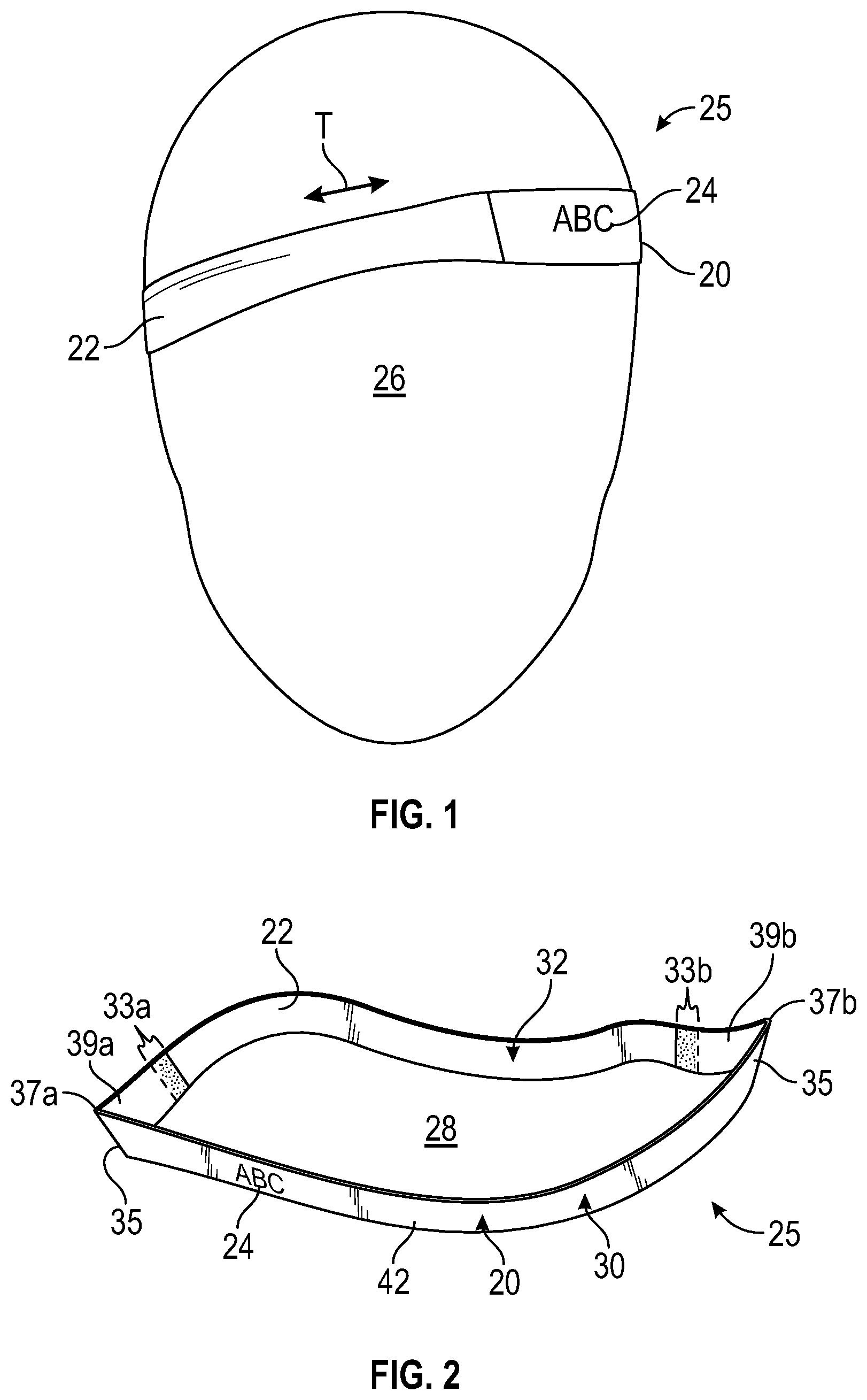 Patent US11783731 — Method for manufacturing a labeling article with an encapsulated tag end — Figure 1