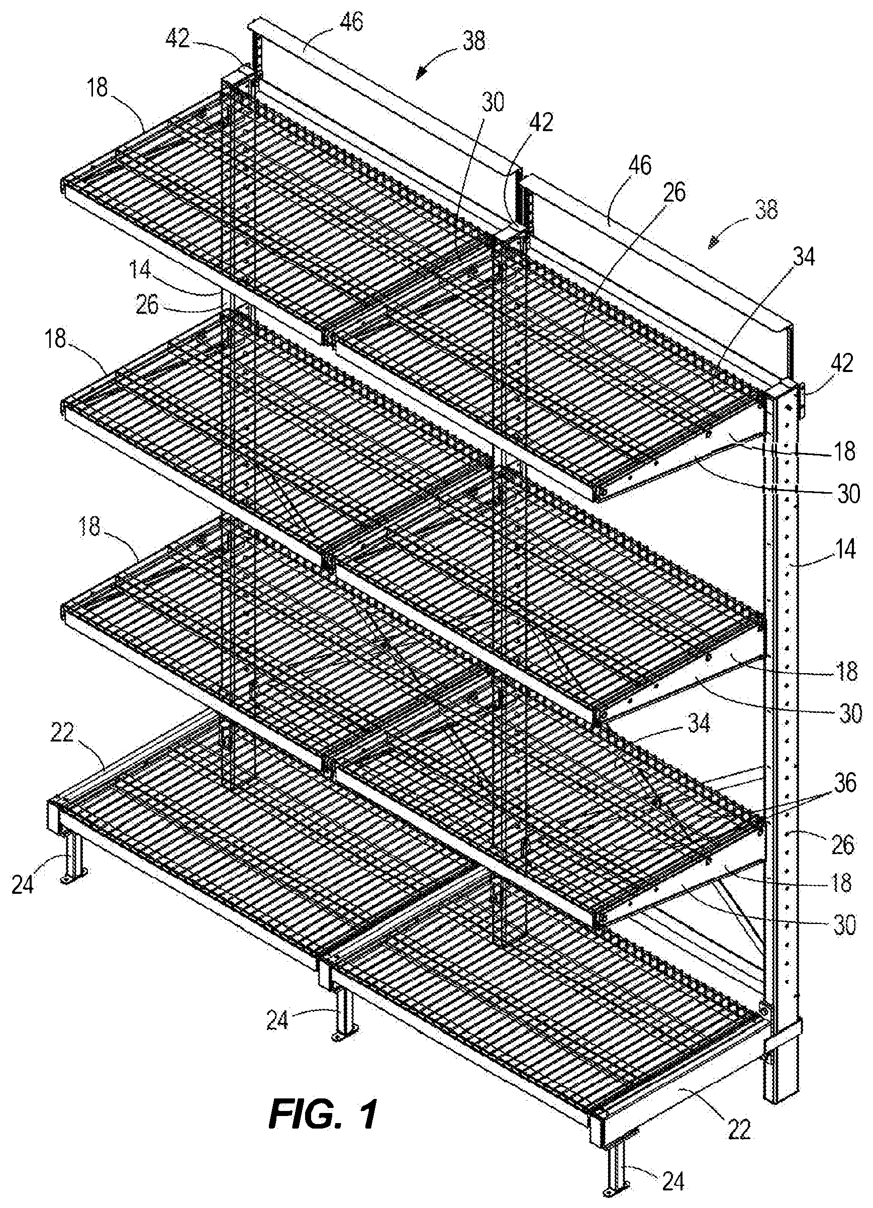 Patent US11783732 — Height adjustable sign holder — Figure 1
