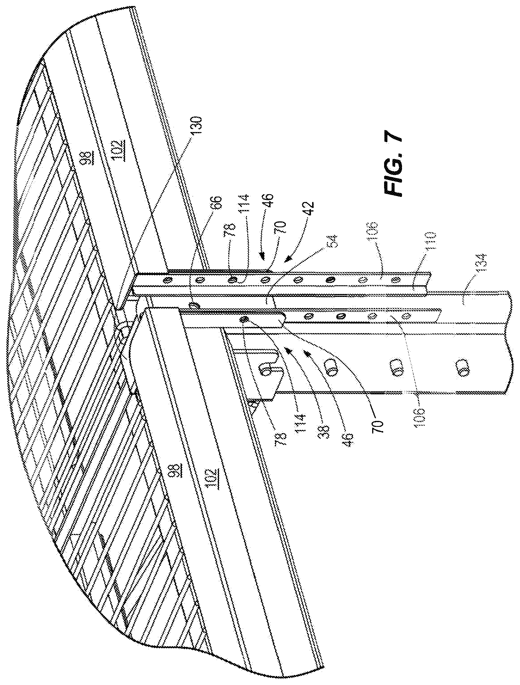 Patent US11783732 Figure 7 – Height adjustable sign holder