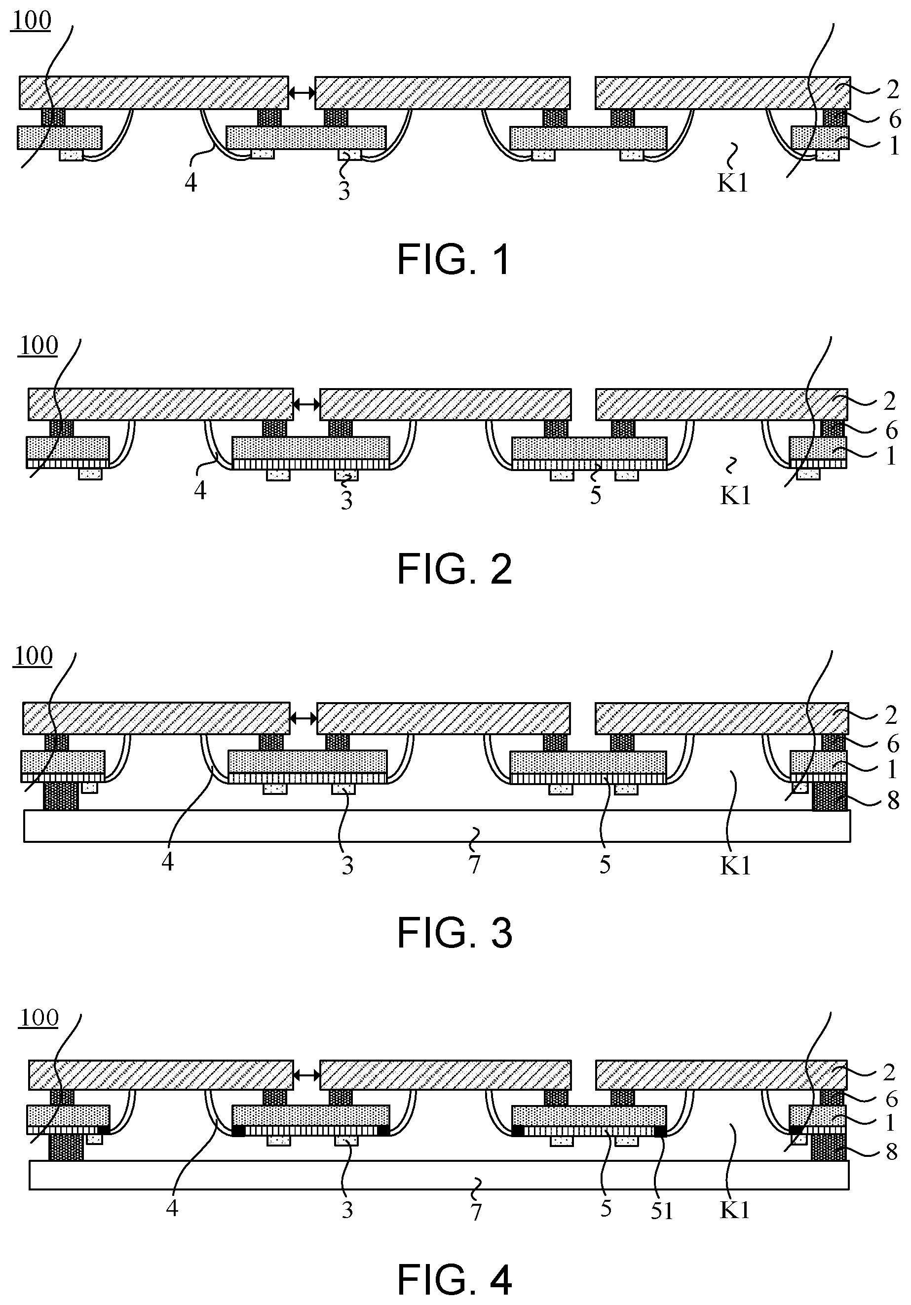 Patent US11783738 — Spliced display panel and spliced display apparatus — Figure 1