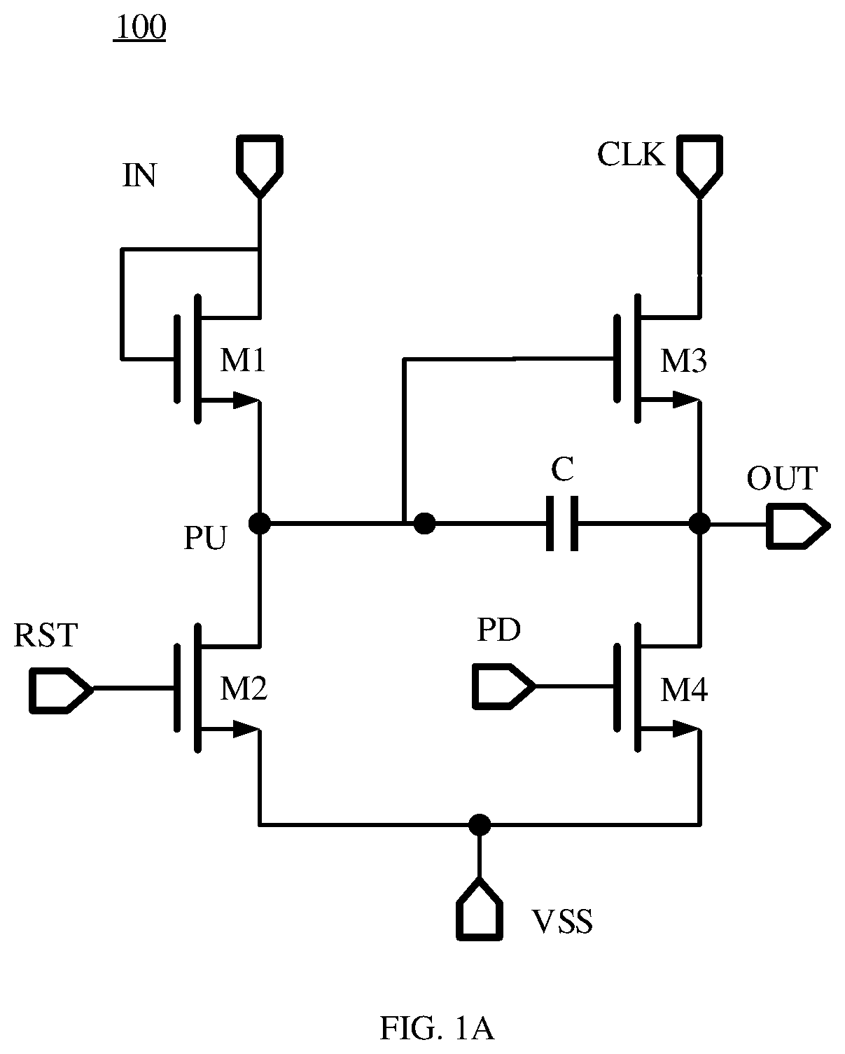 Patent US11783744 — Gate driving circuit, method for driving gate driving circuit and display panel — Figure 1