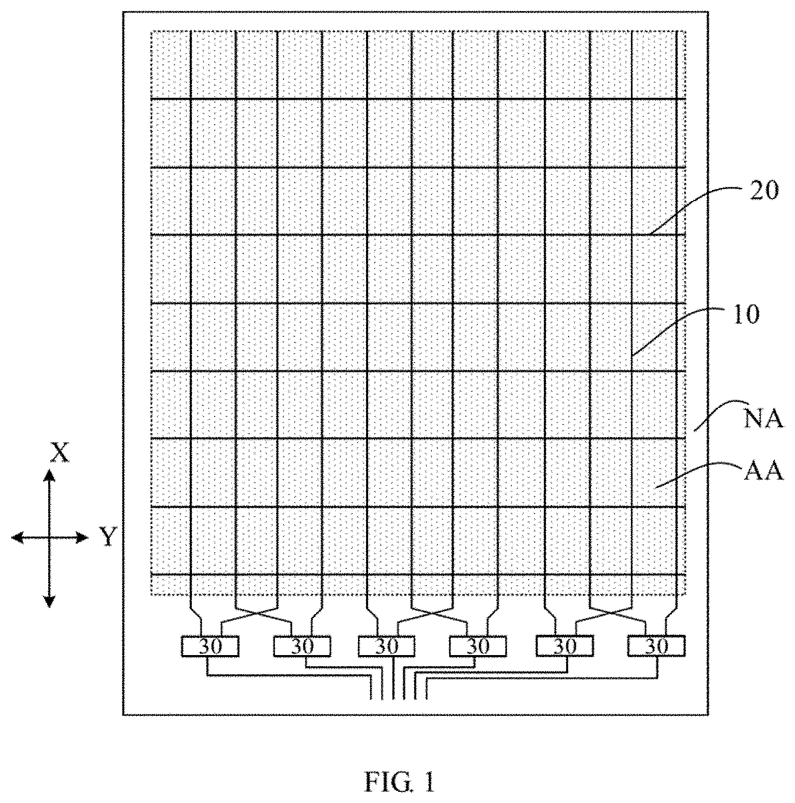 Patent US11783793 — Display panel and display device — Figure 1