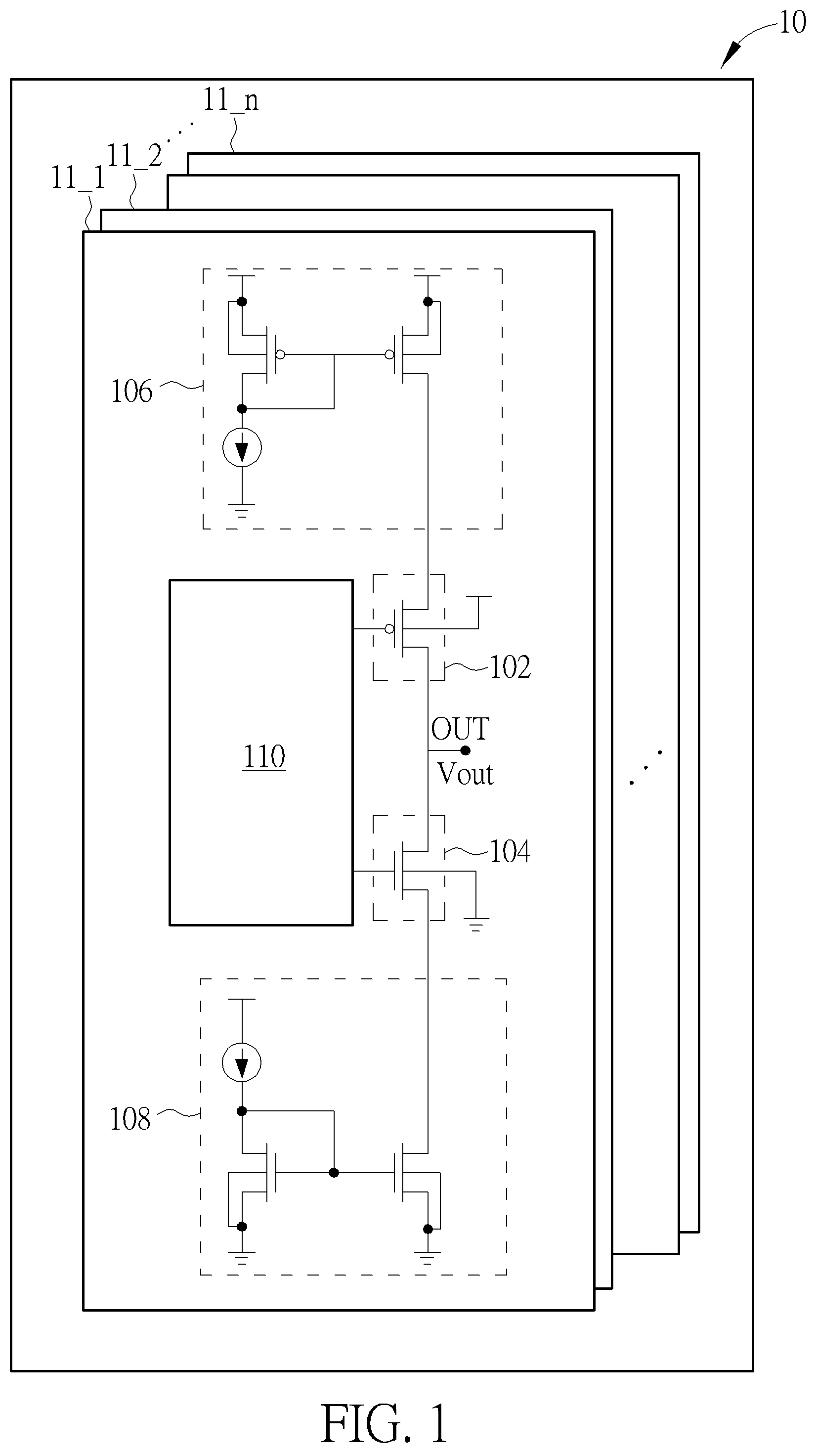 Patent US11783795 — Gate driver and related output voltage control method — Figure 1