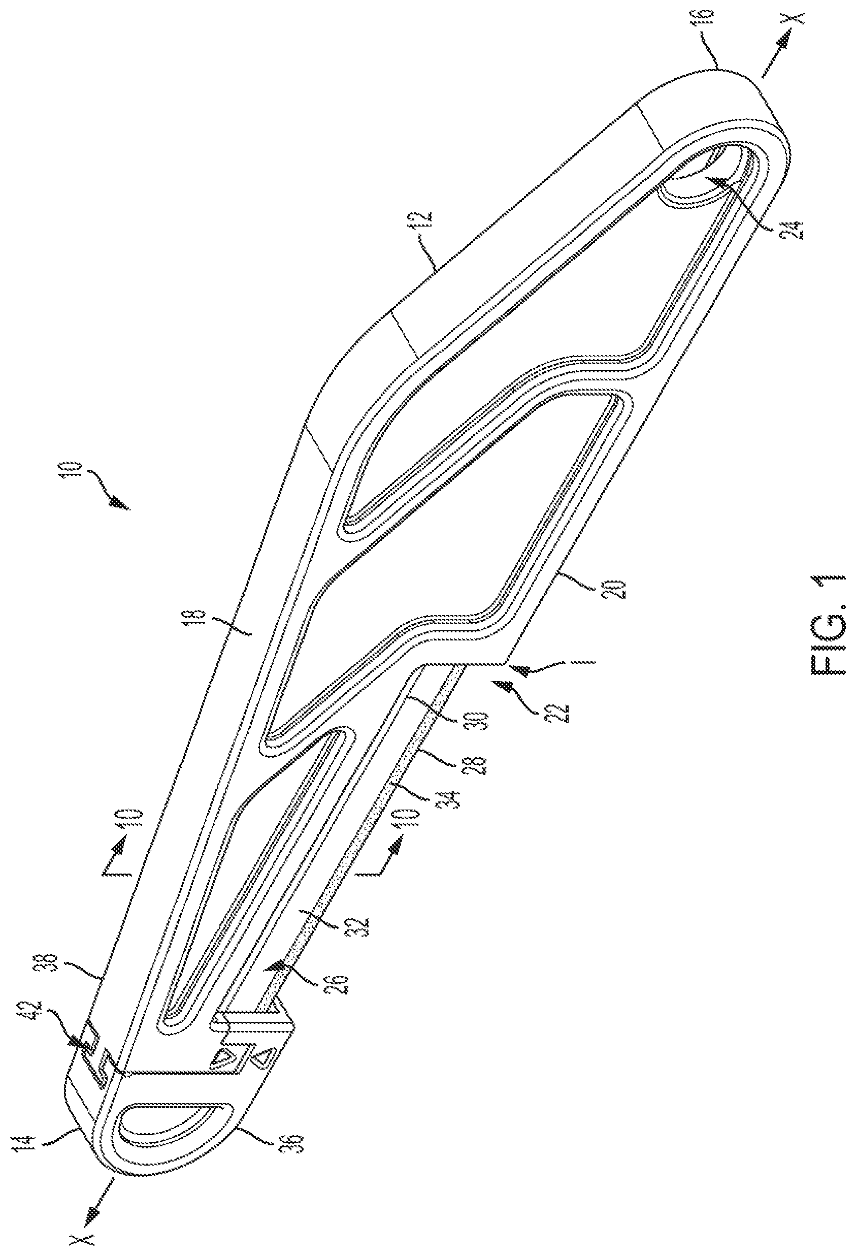 Patent US11783801 — Musical string instrument nut and bridge file — Figure 1