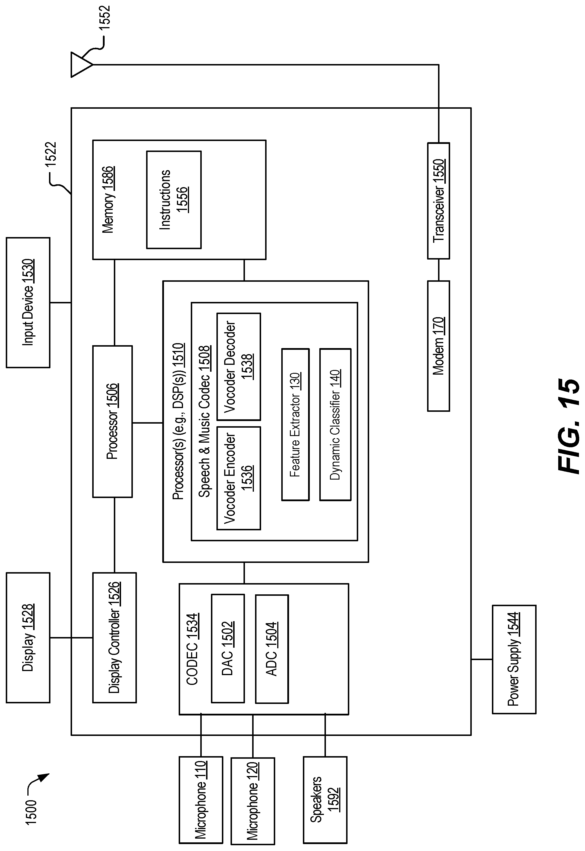 Patent US11783809 Figure 10 – User voice activity detection using dynamic classifier