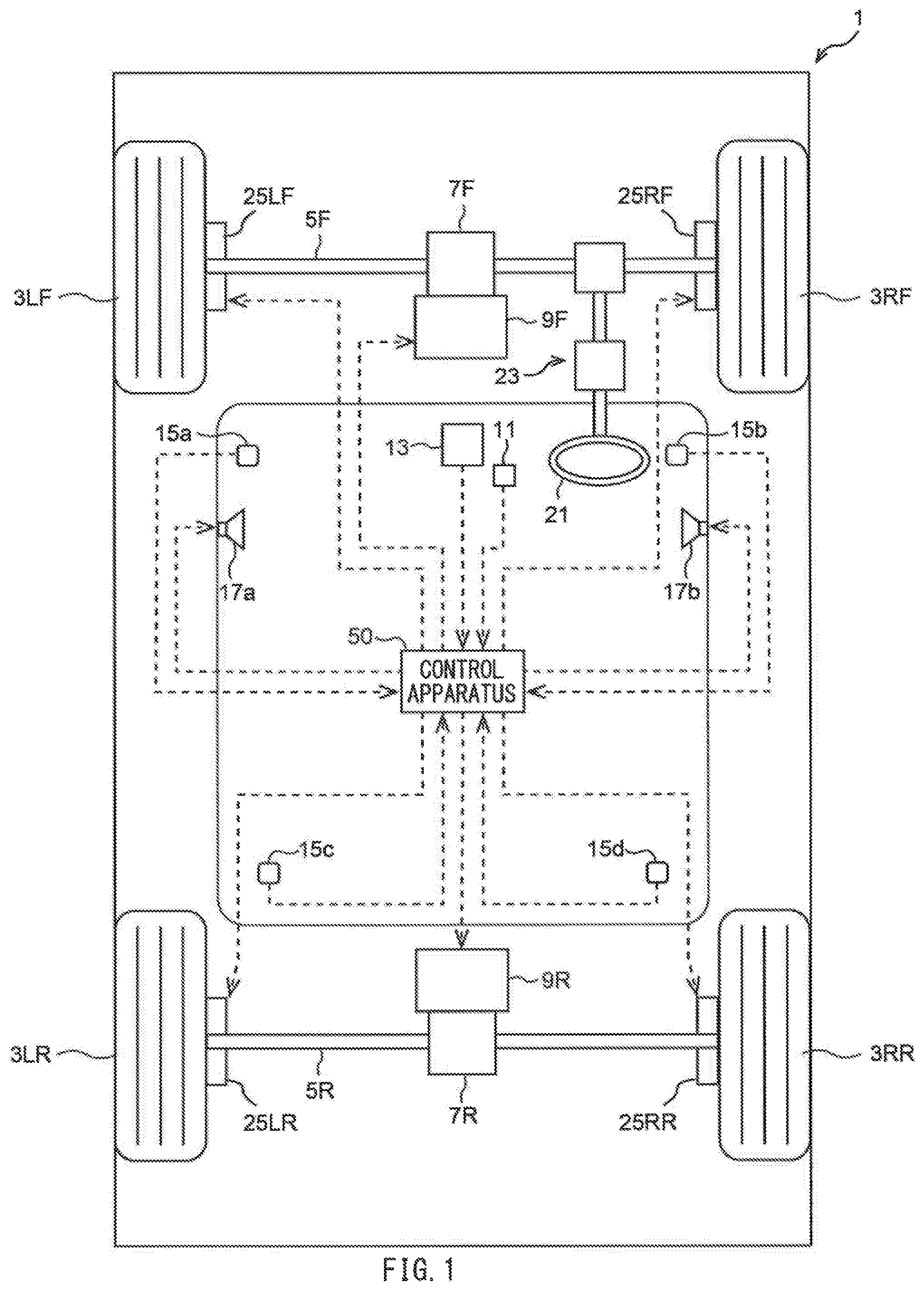 Patent US11783823 — Vehicle control apparatus — Figure 1