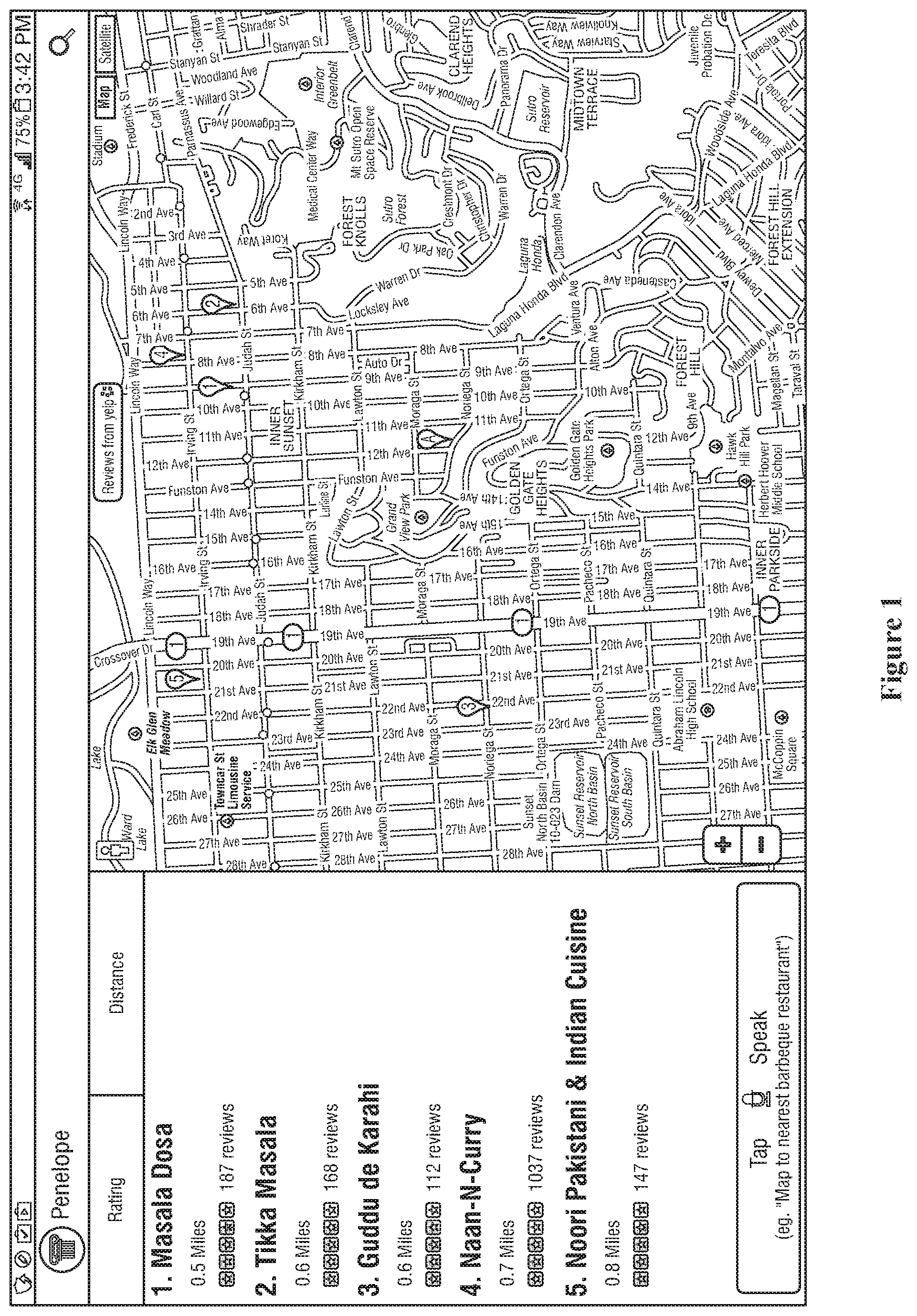 Patent US11783830 — Systems and methods for adaptive proper name entity recognition and understanding — Figure 1