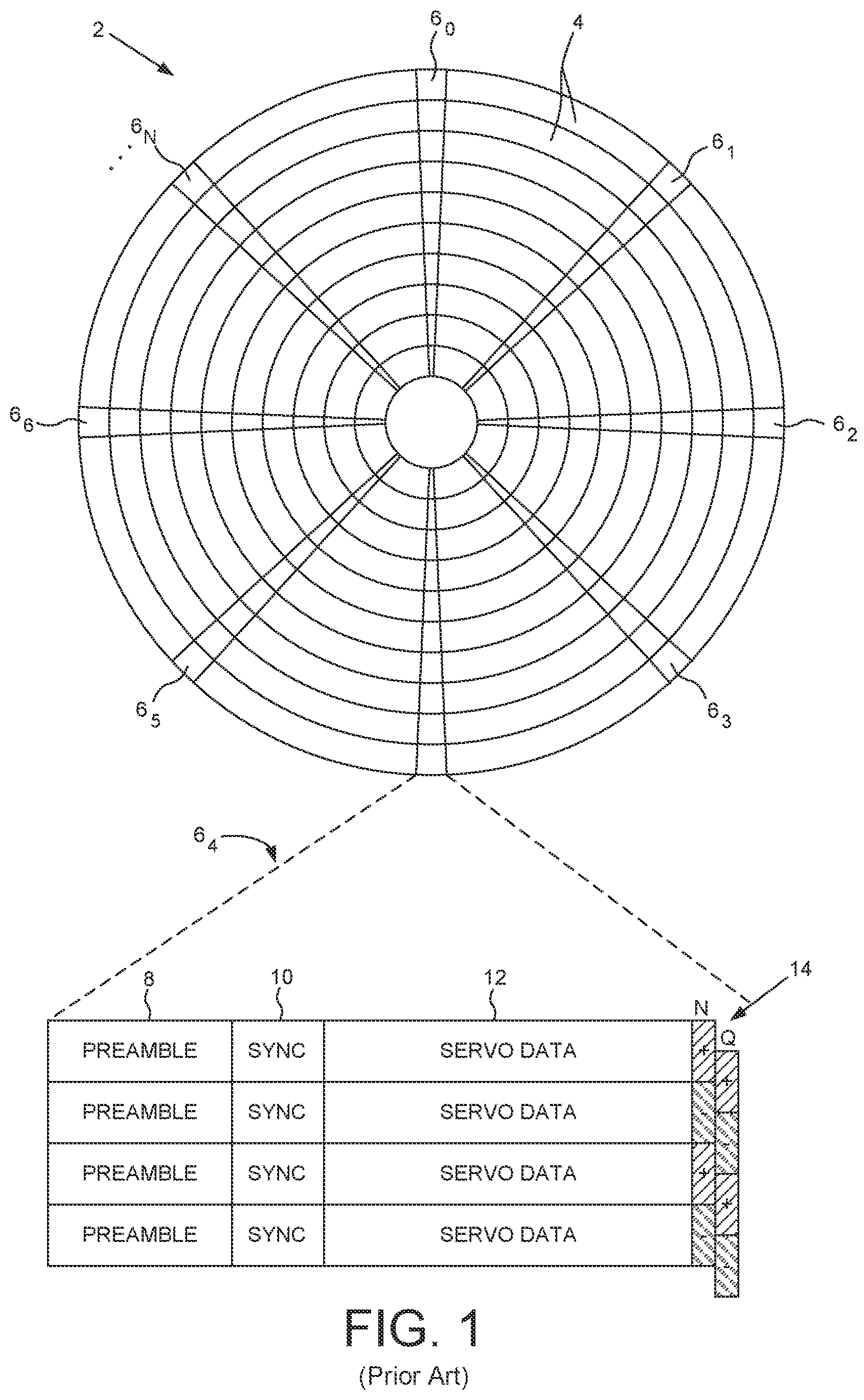 Patent US11783854 — Data storage device with detection and mitigation of non-nominal head heat dissipation — Figure 1