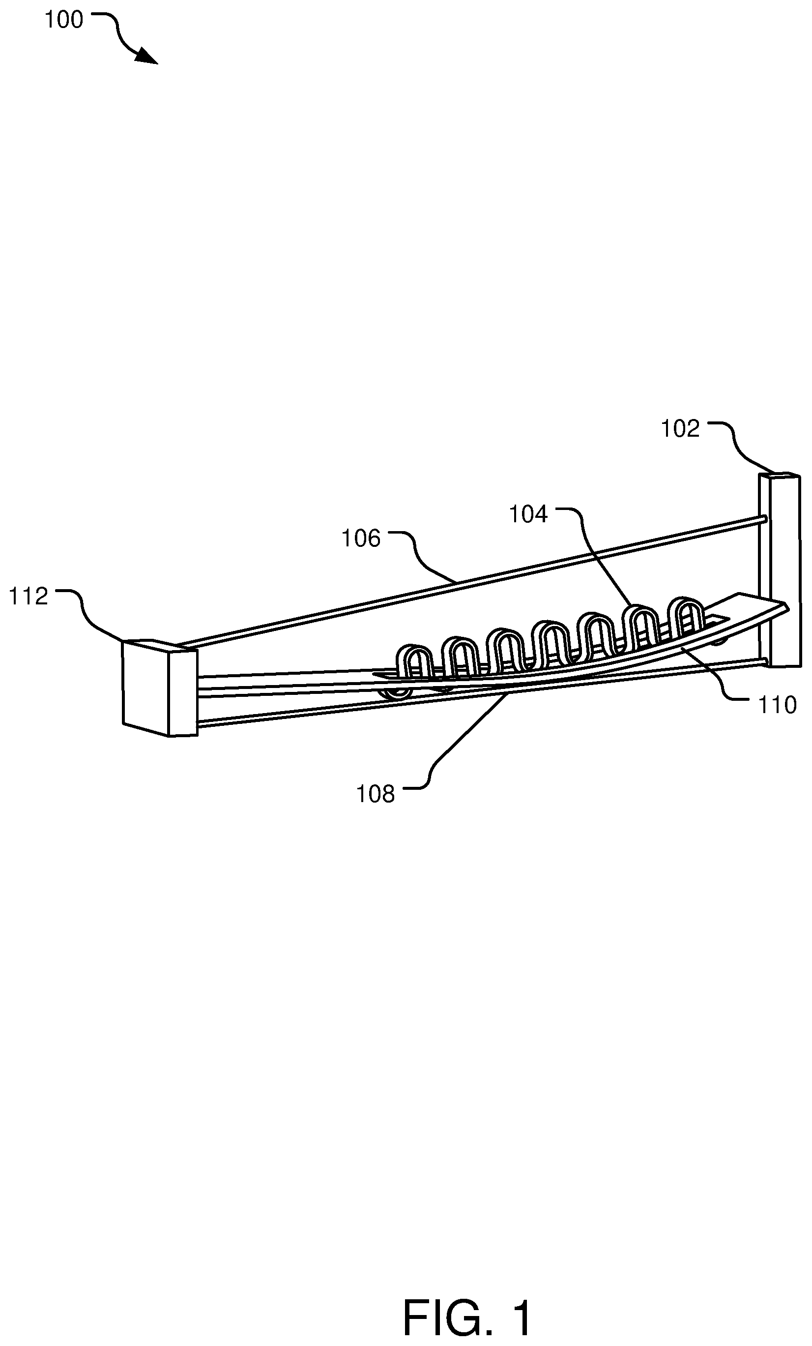 Patent US11783858 Figure 1 – Shape memory alloy based actuator latch