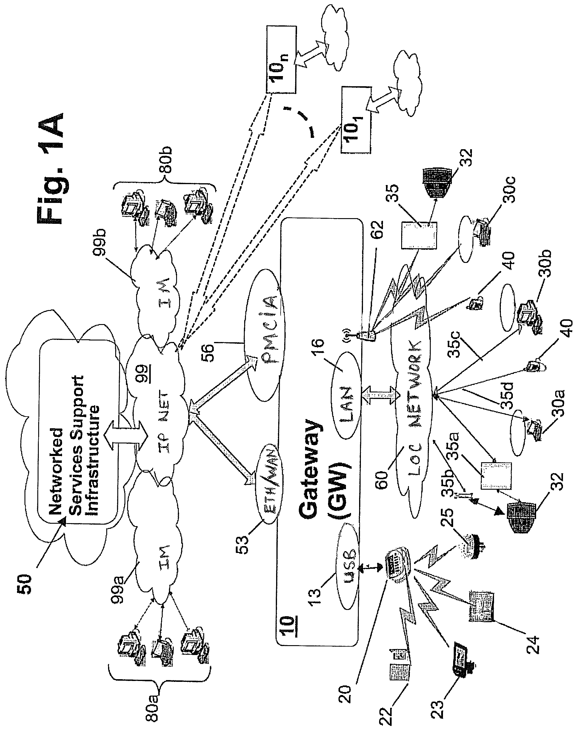 Patent US11783925 — Multi-services application gateway and system employing the same — Figure 1