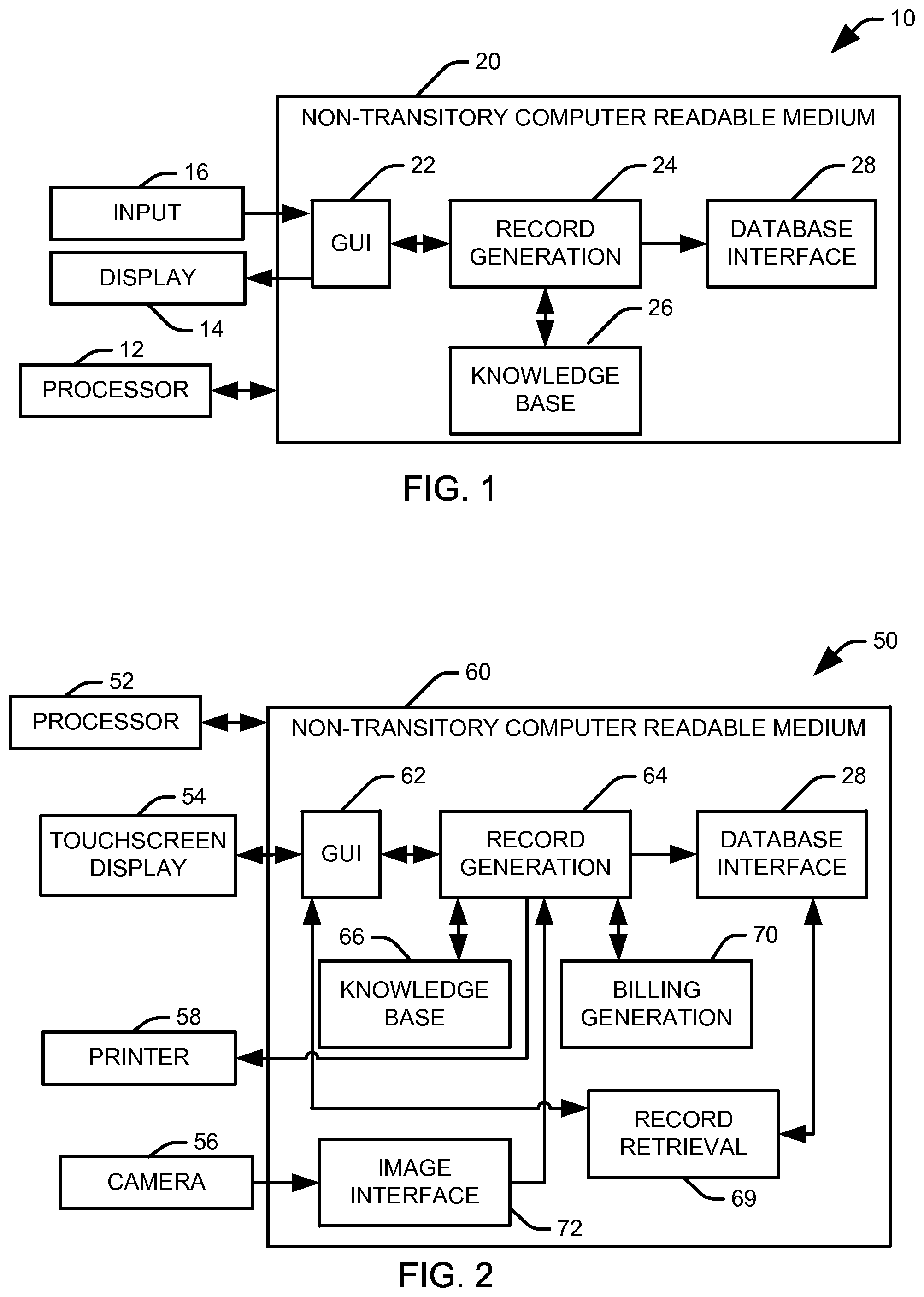 Patent US11783929 — Graphical generation and retrieval of medical records — Figure 1