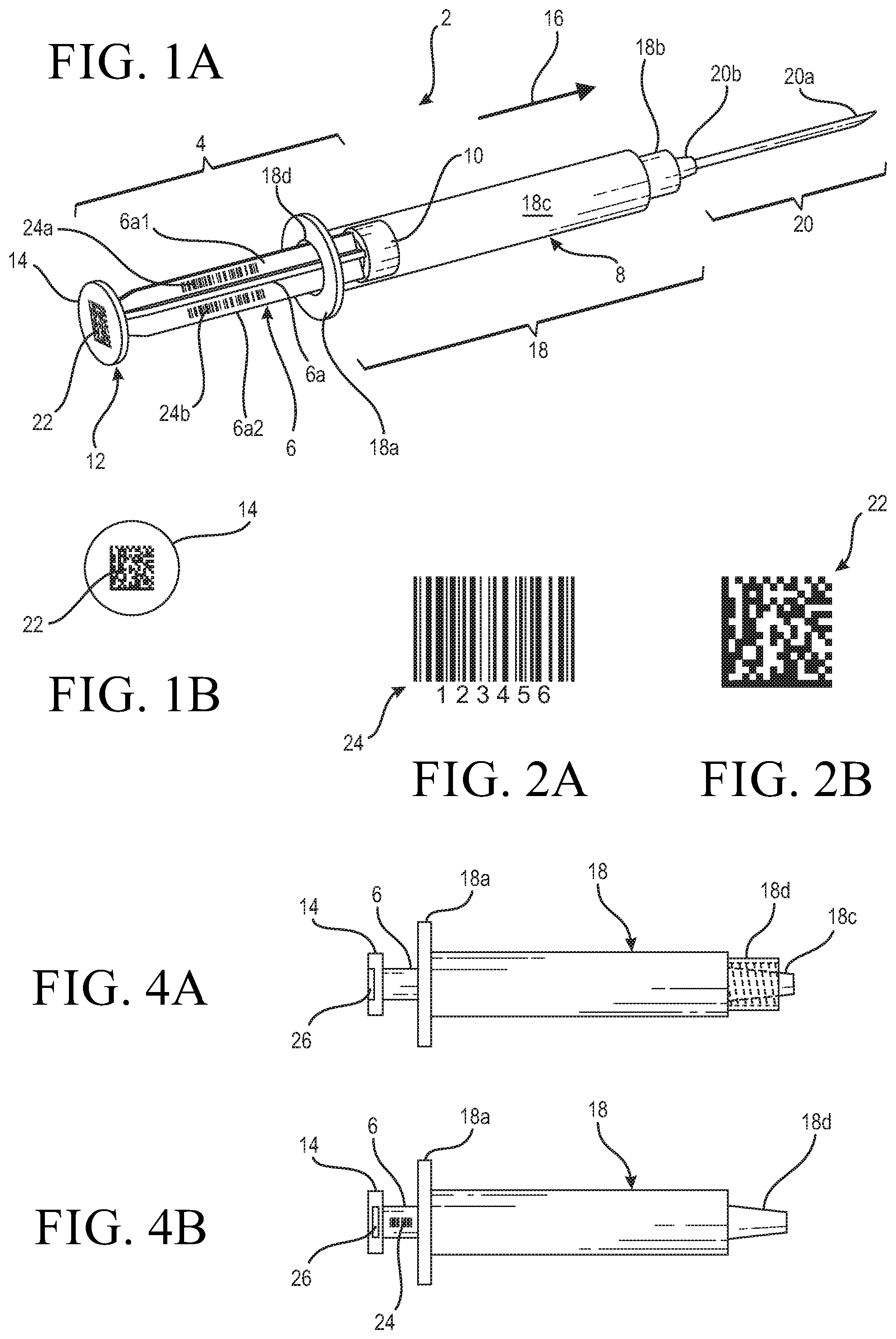 Patent US11783933 — Device with identifier — Figure 1