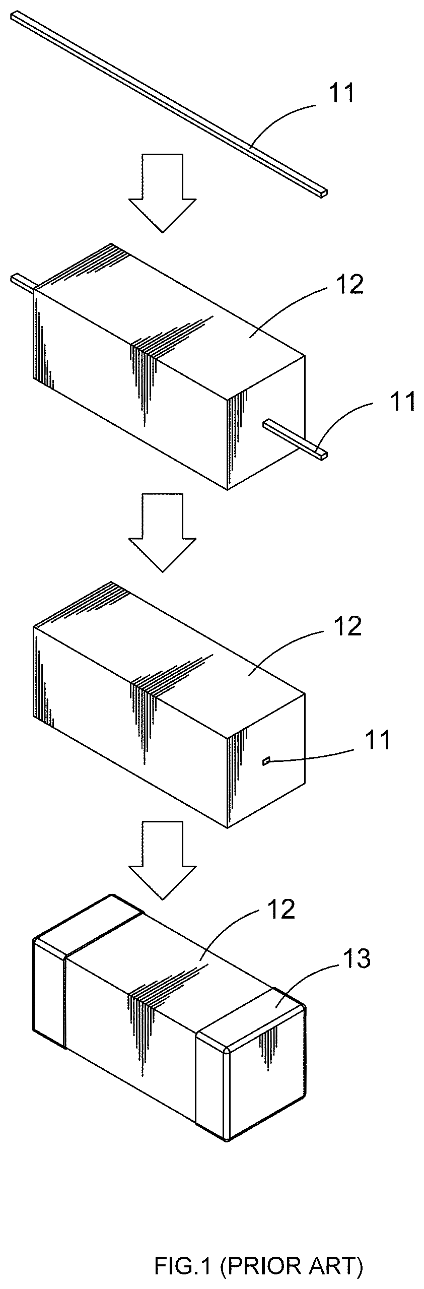 Patent US11783992 — Integrally-formed inductor and a fabricatin method thereof — Figure 1