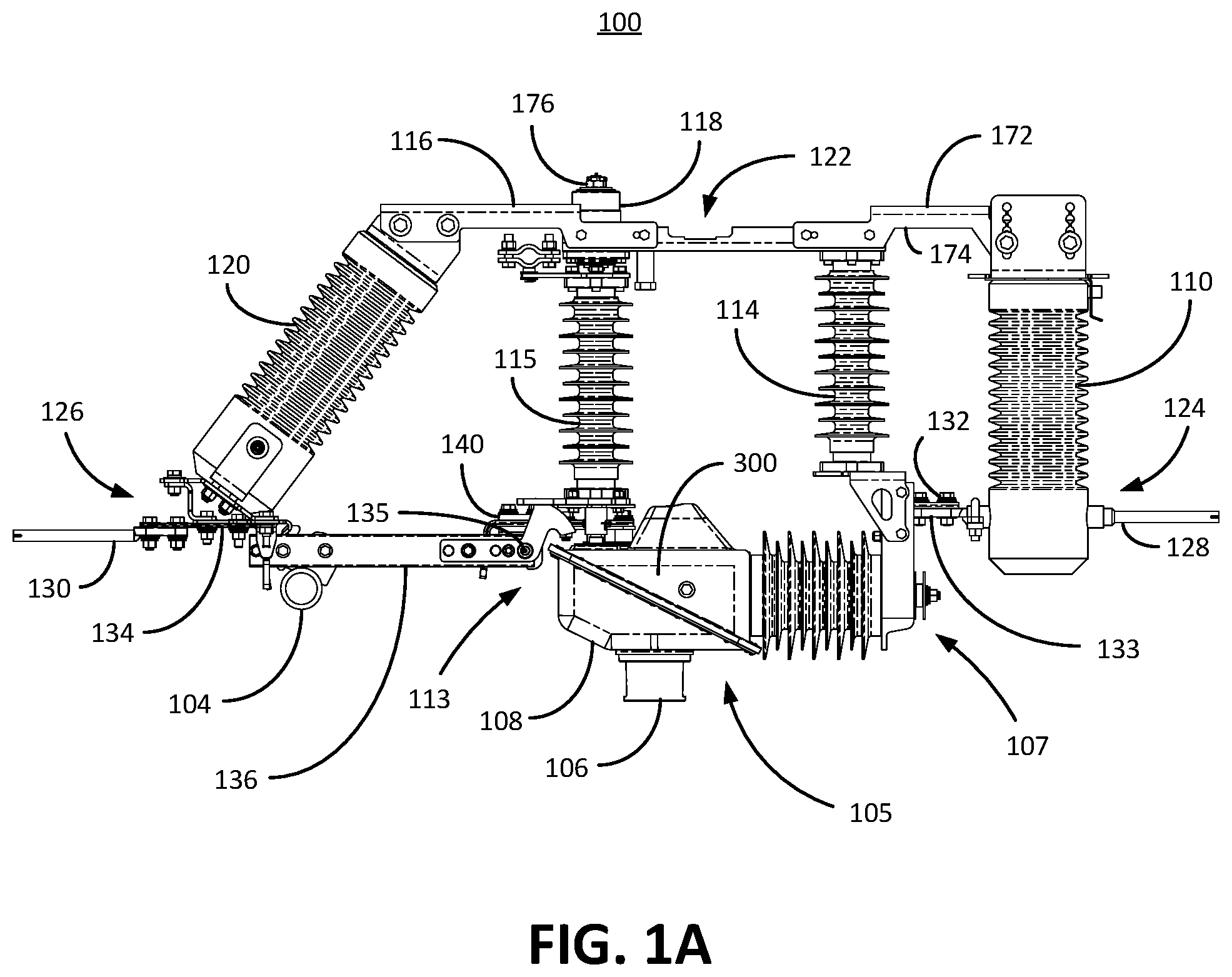Patent US11784016 Figure 1 – Vacuum break switch shock absorber