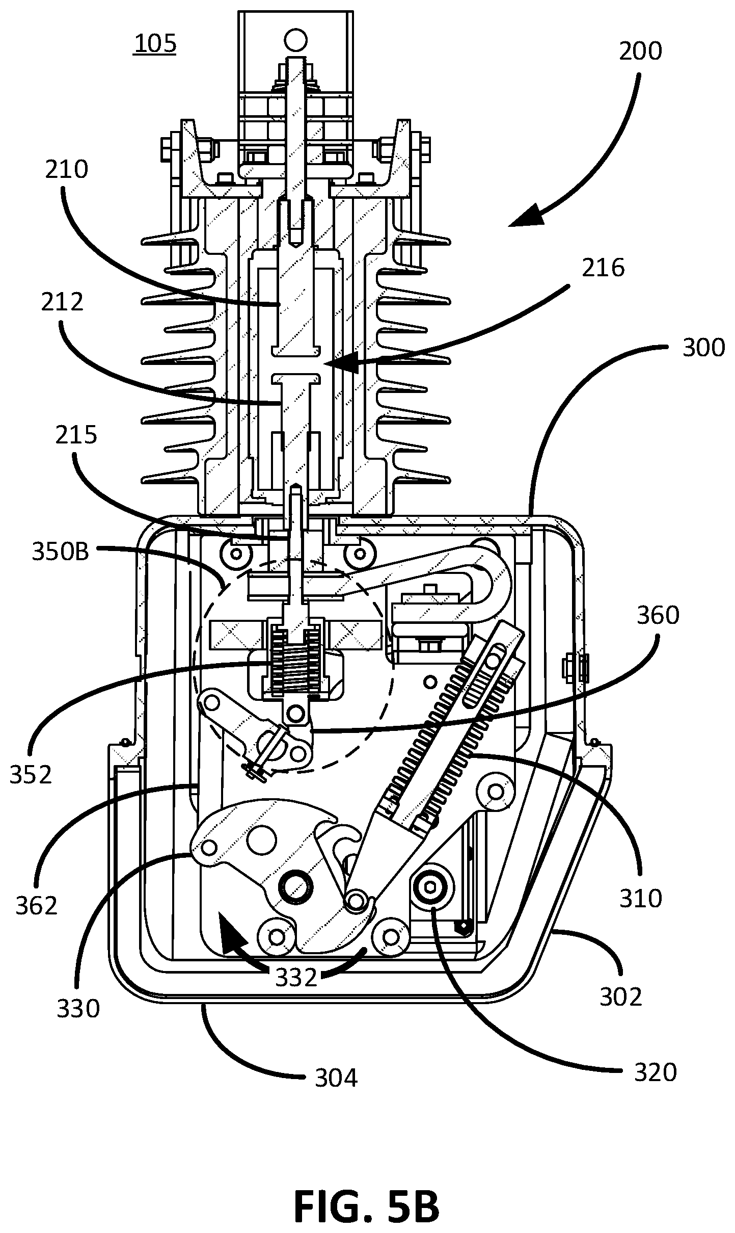 Patent US11784016 Figure 15 – Vacuum break switch shock absorber