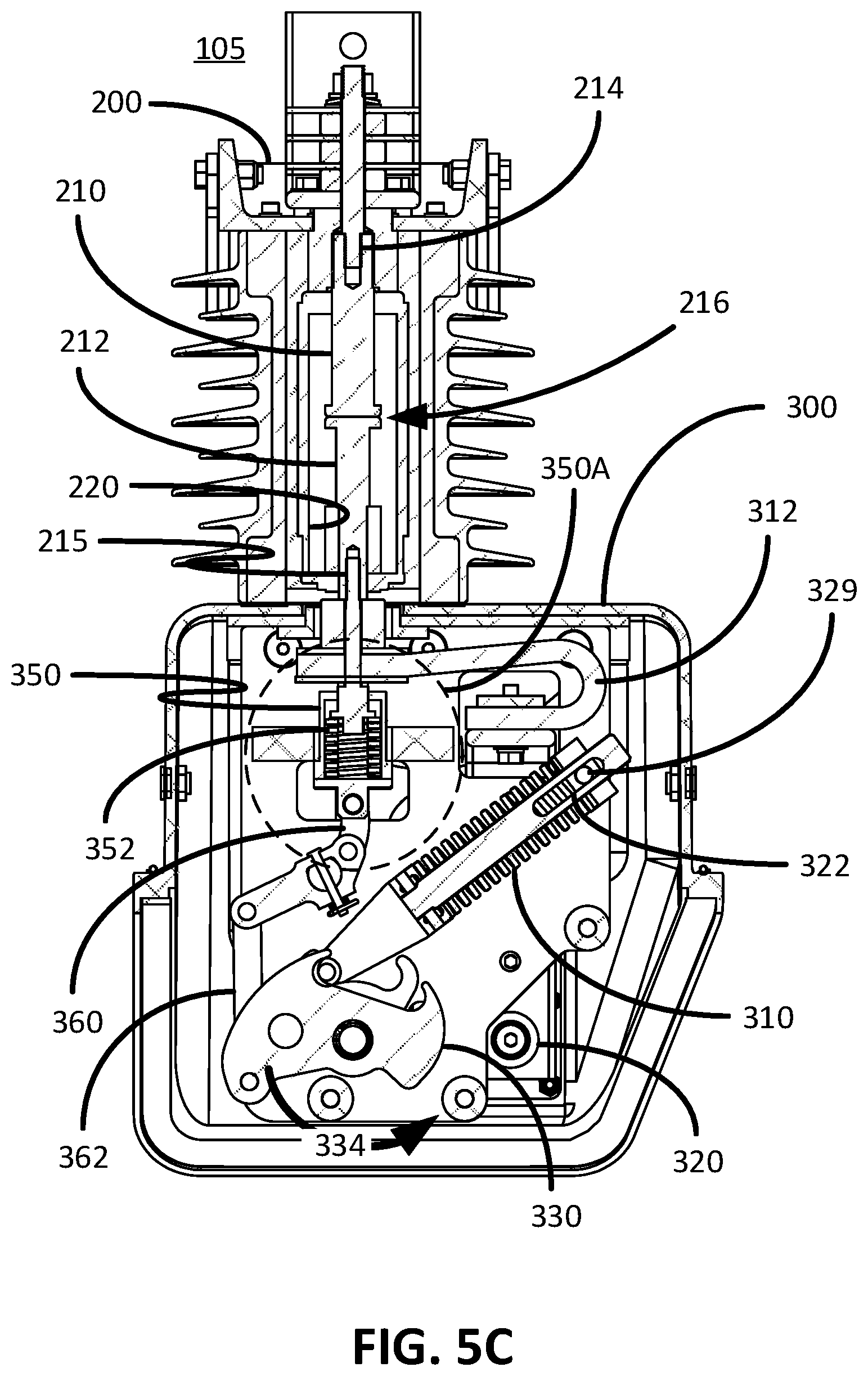 Patent US11784016 Figure 16 – Vacuum break switch shock absorber