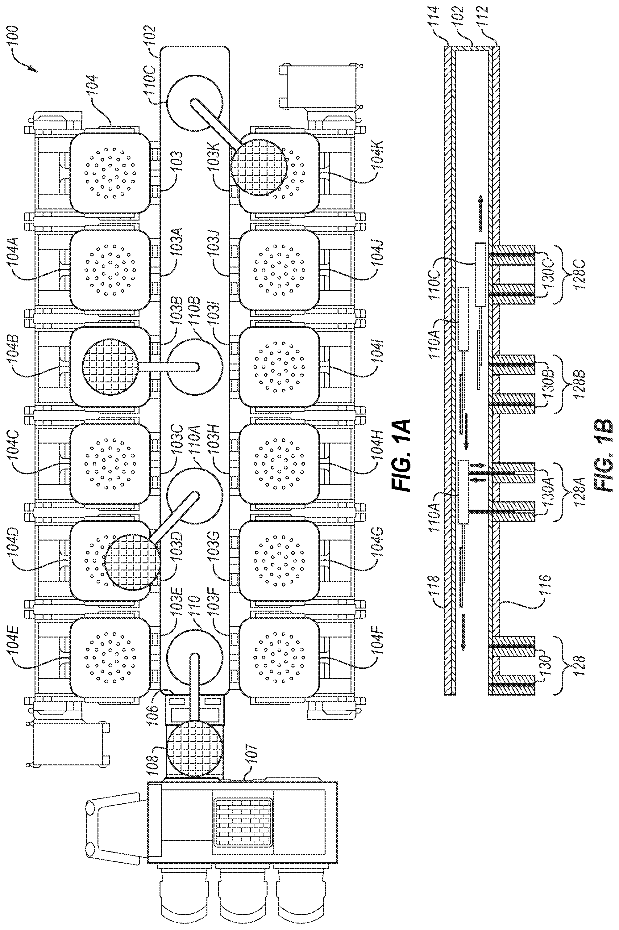 Patent US11784074 — Substrate transfer systems and methods of use thereof — Figure 1