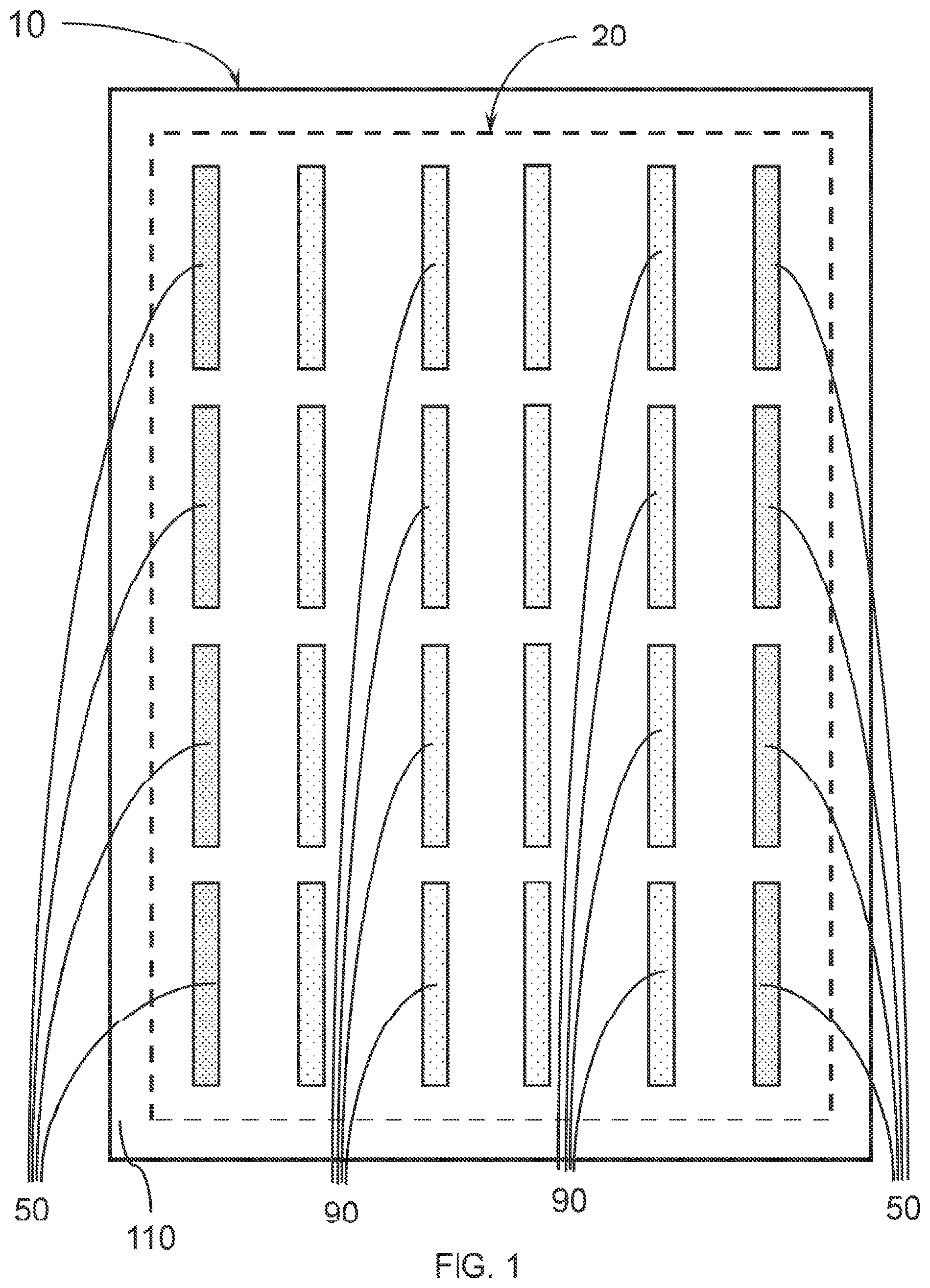 Patent US11784095 — Fabrication of a vertical fin field effect transistor with reduced dimensional variations — Figure 1