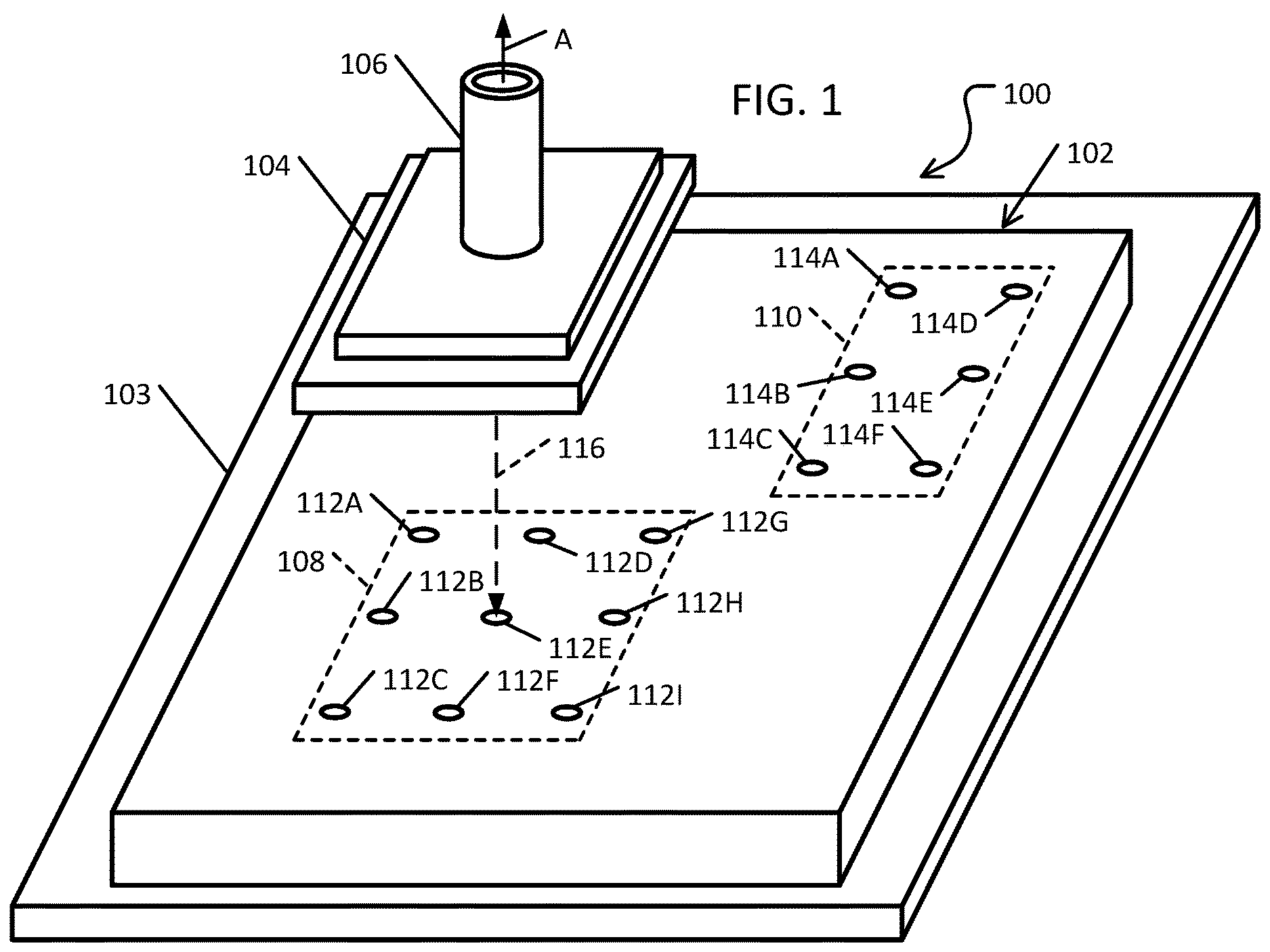 Patent US11784160 Figure 1 – Asymmetric die bonding