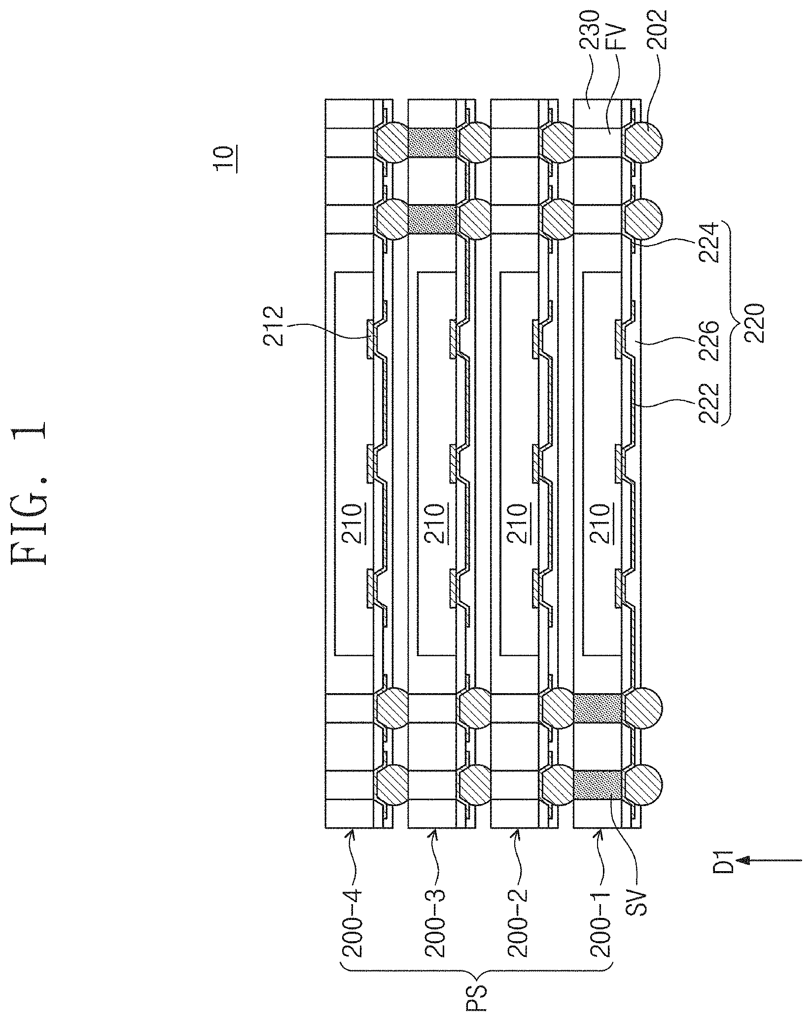 Patent US11784171 — Semiconductor device — Figure 1
