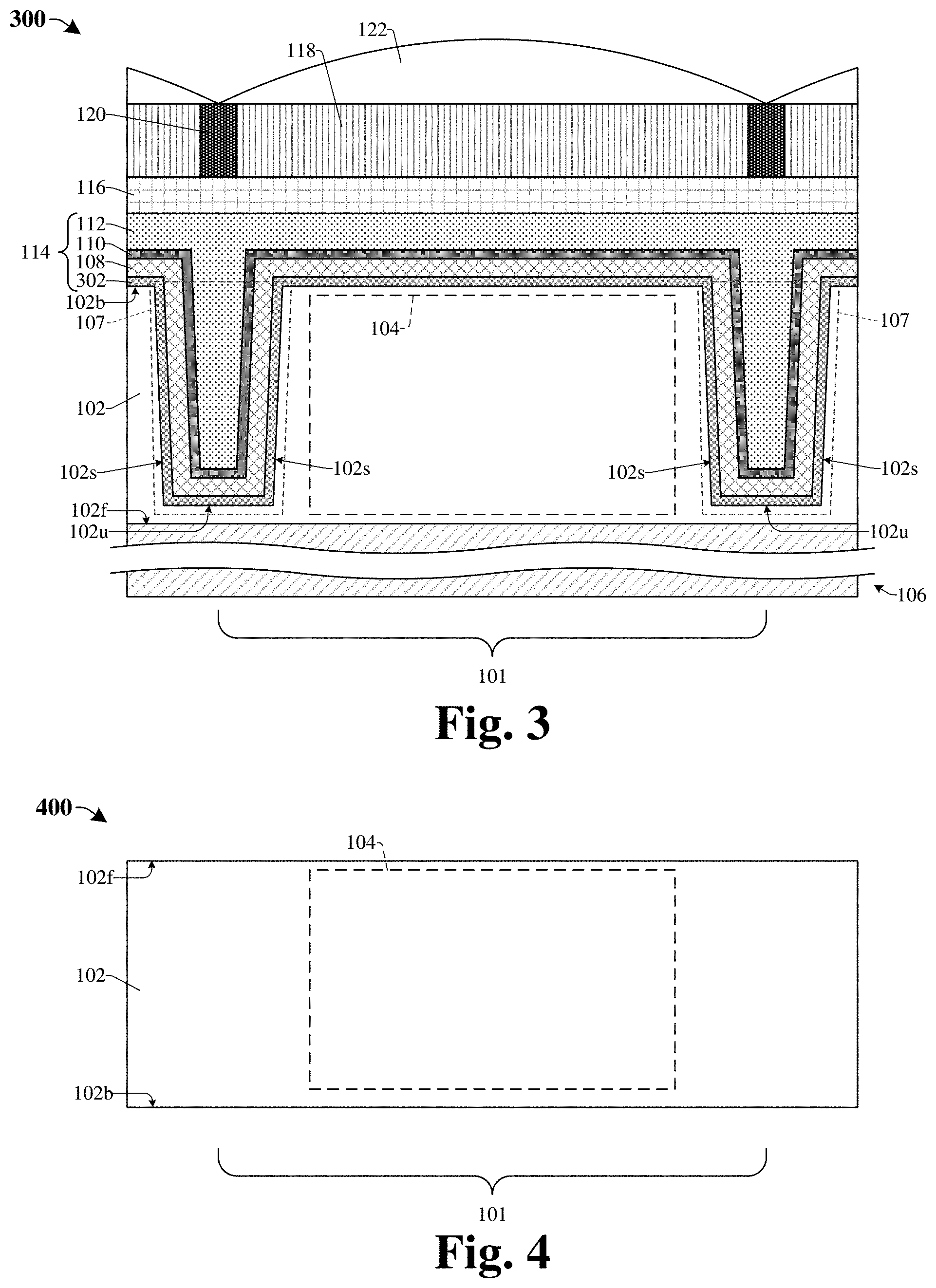 Patent US11784204 Figure 3 – Enhanced trench isolation structure