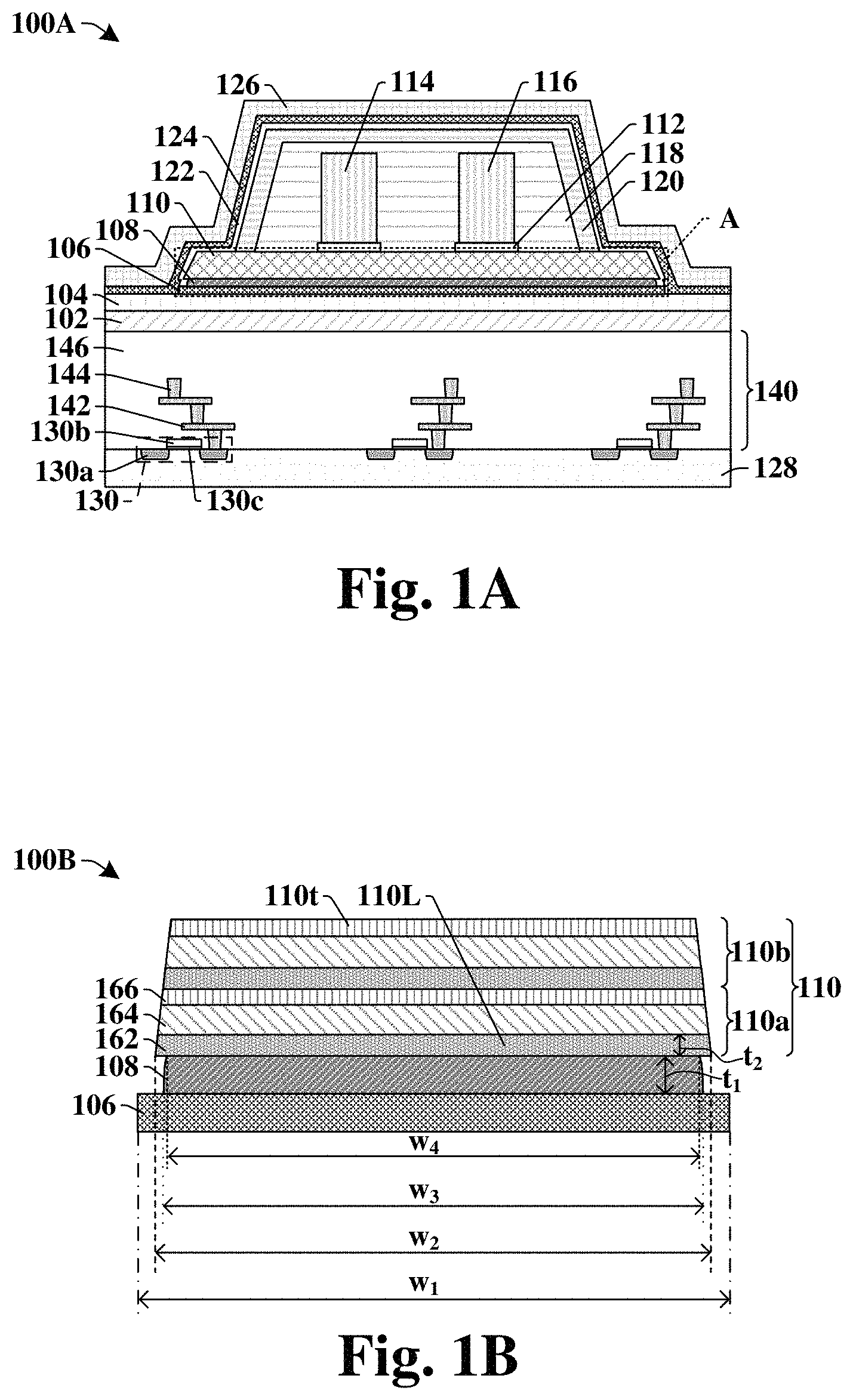 Patent US11784211 — Integrated chip inductor structure — Figure 1