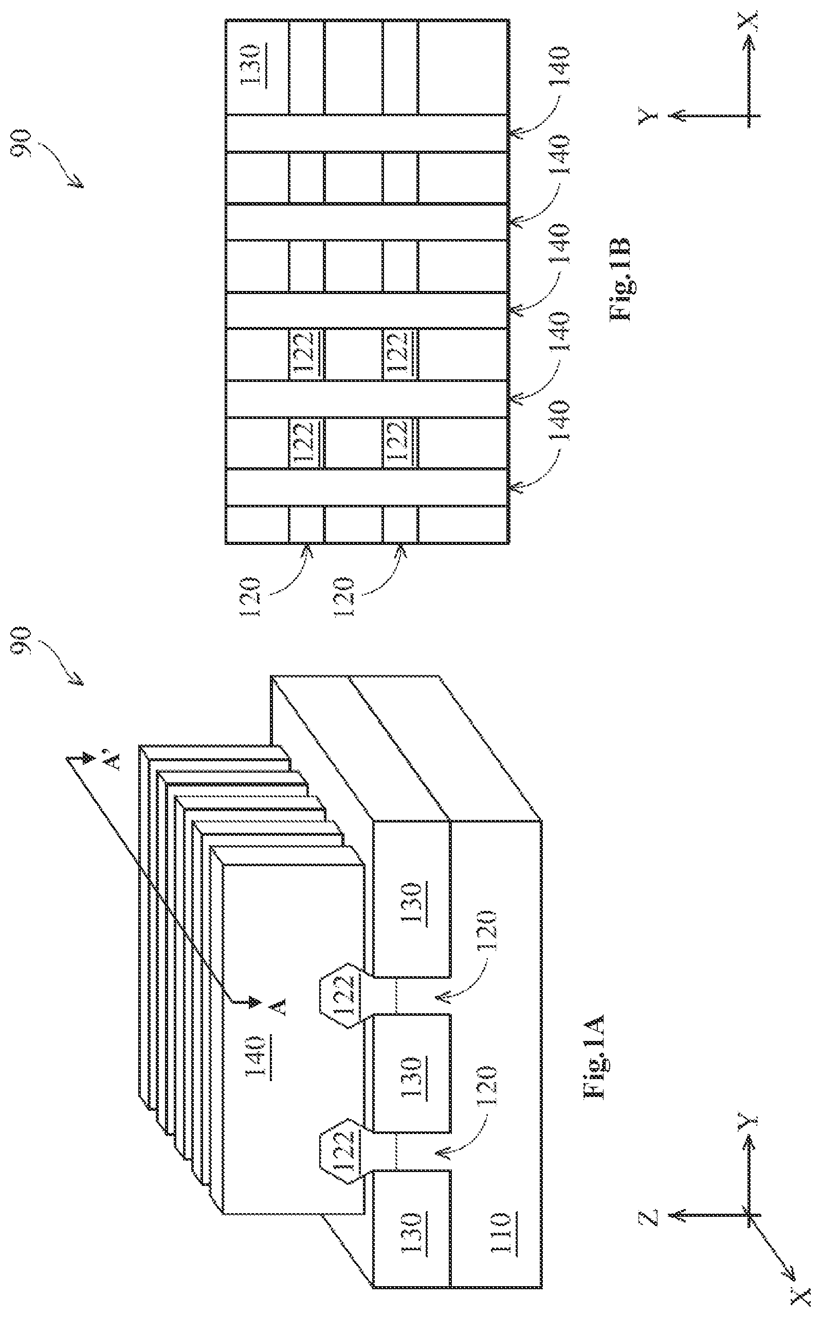 Patent US11784218 — Gate air spacer protection during source/drain via hole etching — Figure 1