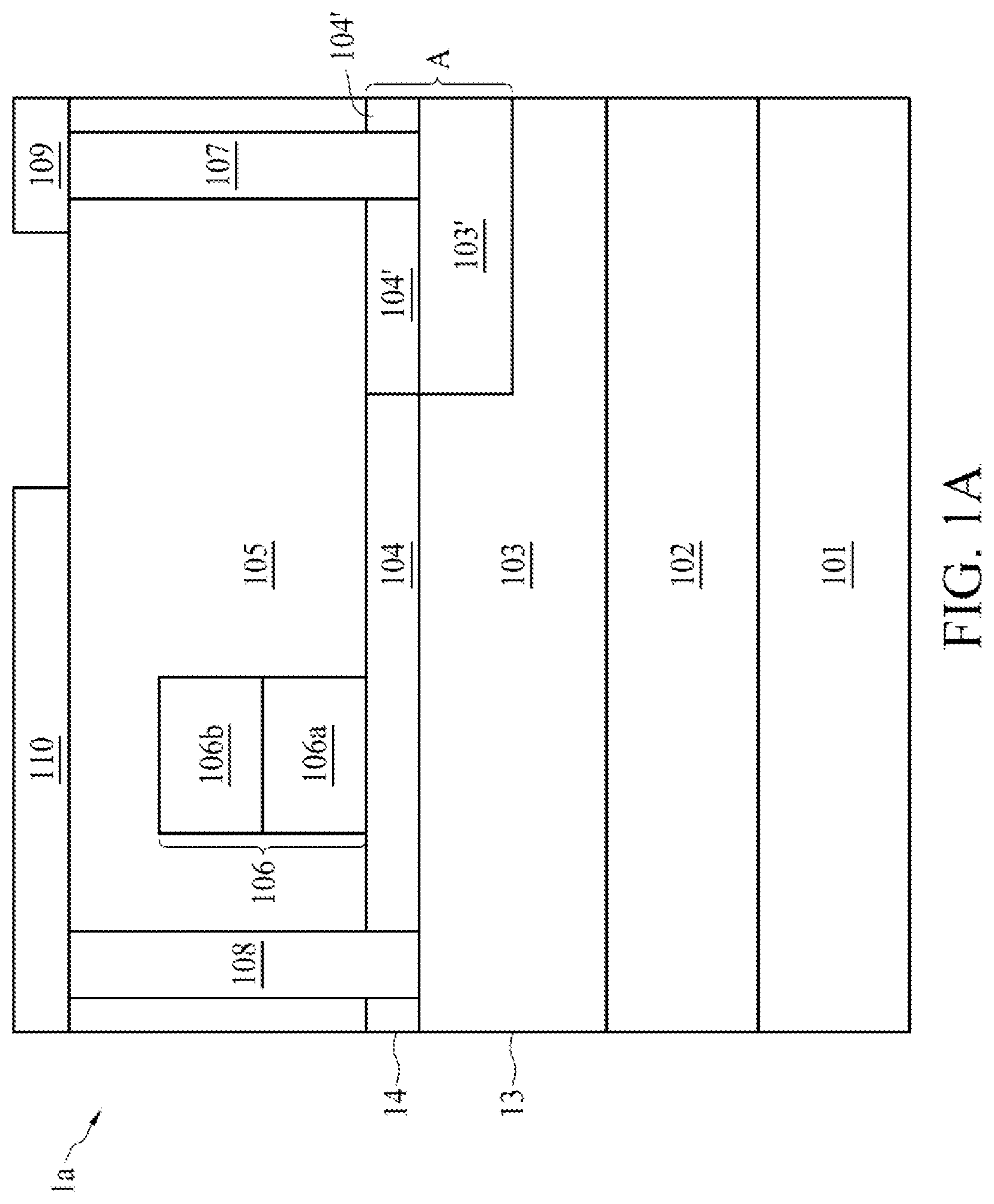 Patent US11784221 Figure 1 – Semiconductor device and manufacturing method therefor