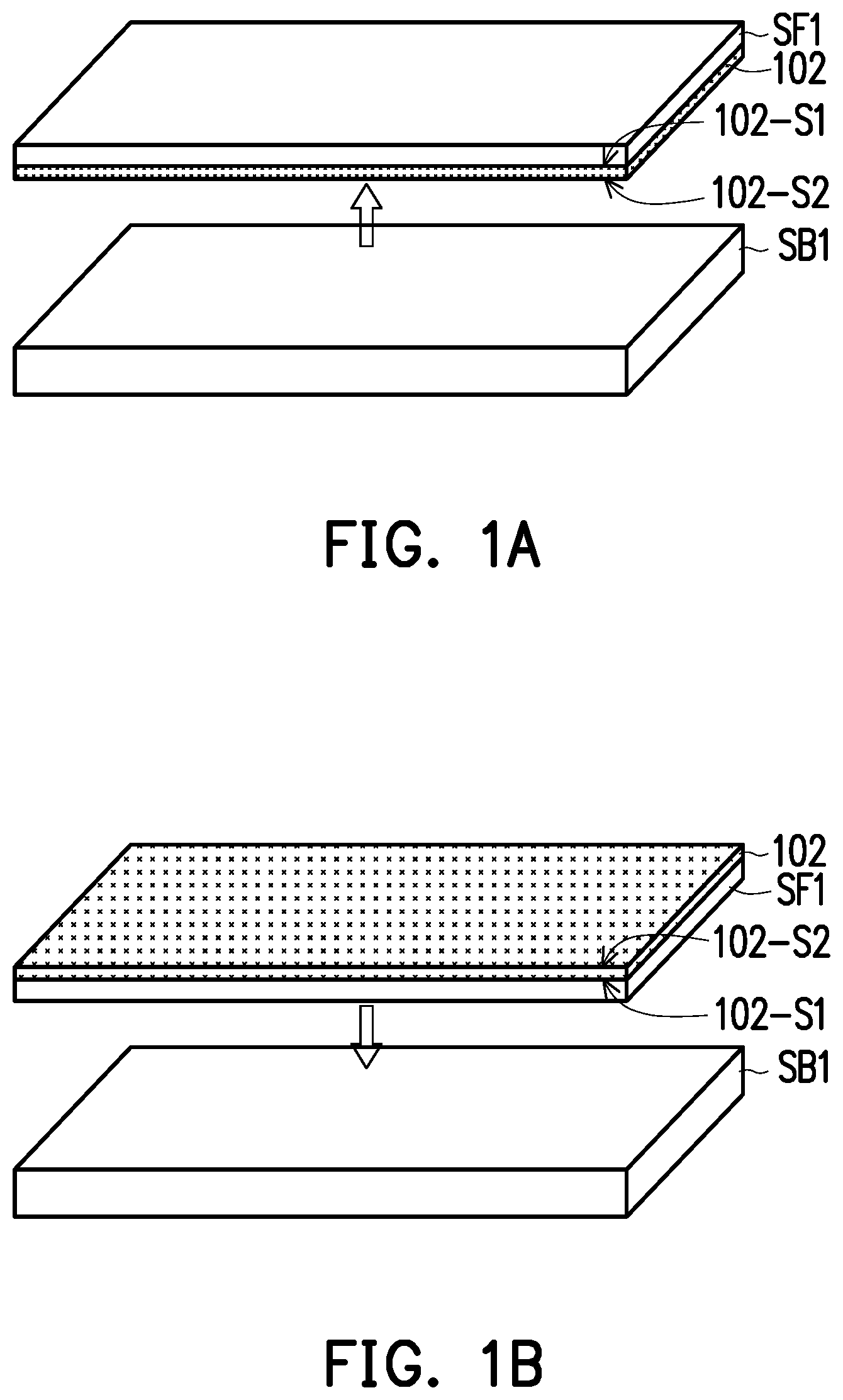 Patent US11784225 — Semiconductor structure, method of forming stacked unit layers and method of forming stacked two-dimensional material layers — Figure 1