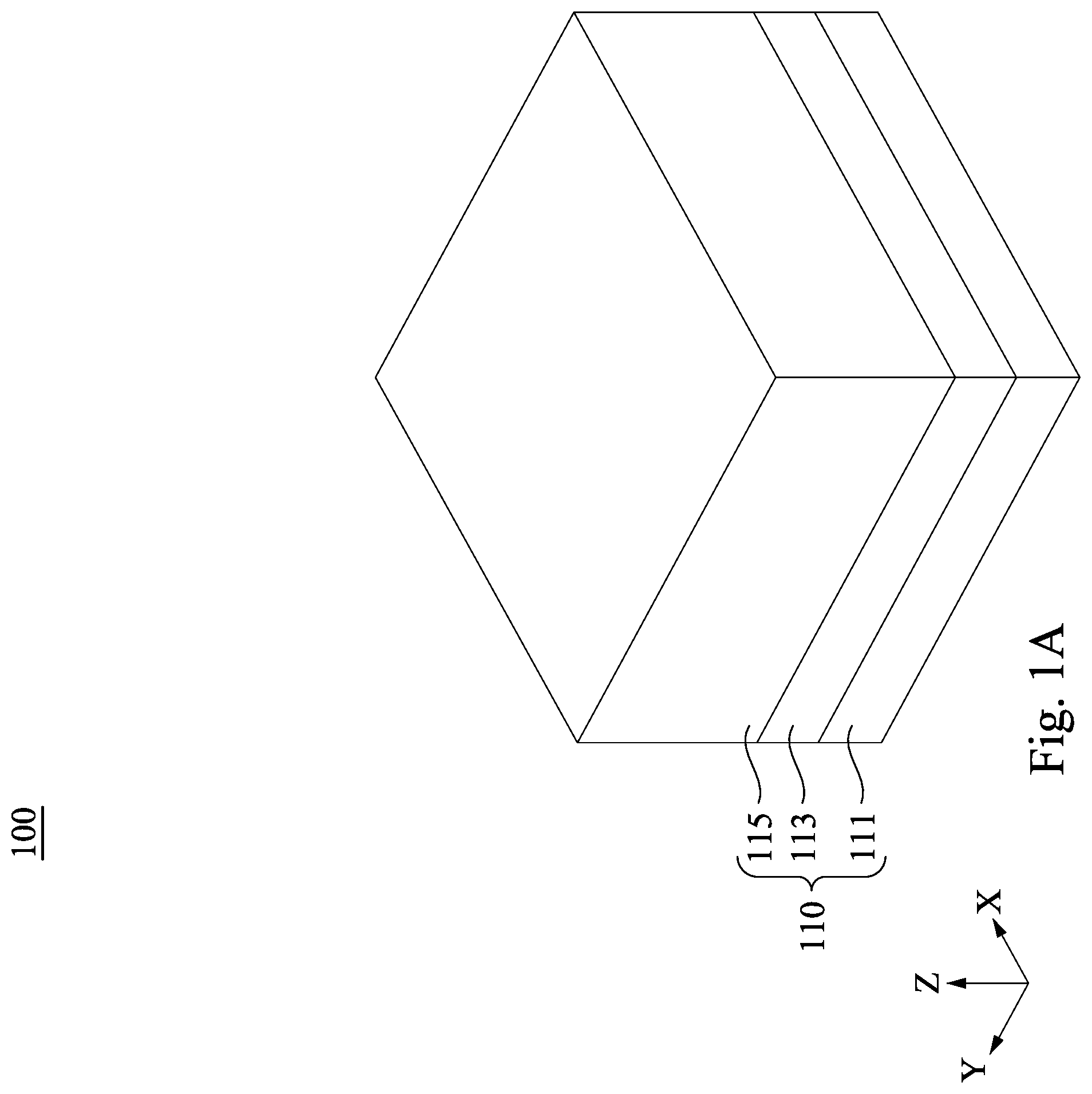 Patent US11784233 — Integrated circuit structure with backside via rail — Figure 1
