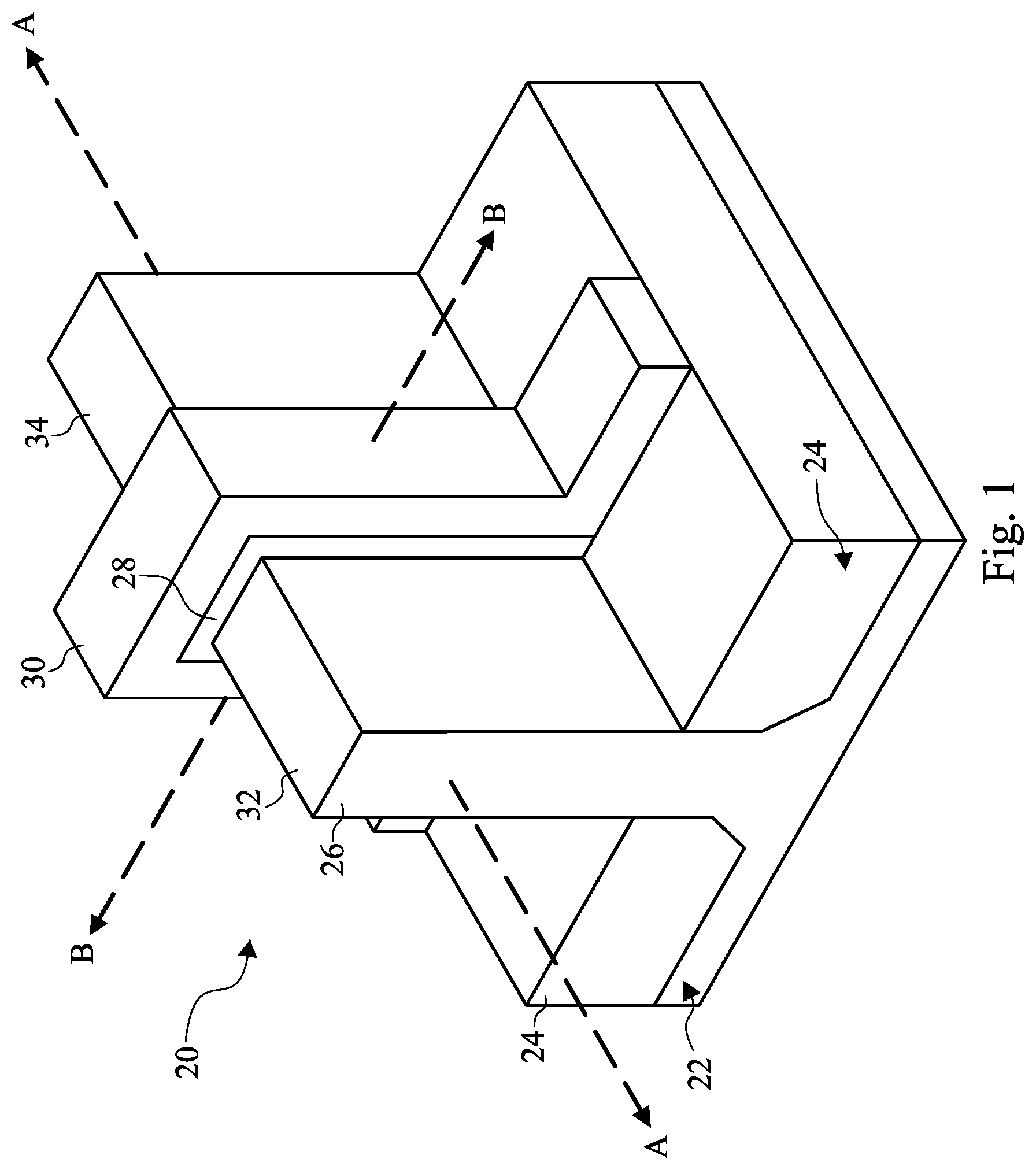 Patent US11784241 Figure 1 – Devices including gate spacer with gap or void and methods of forming the same