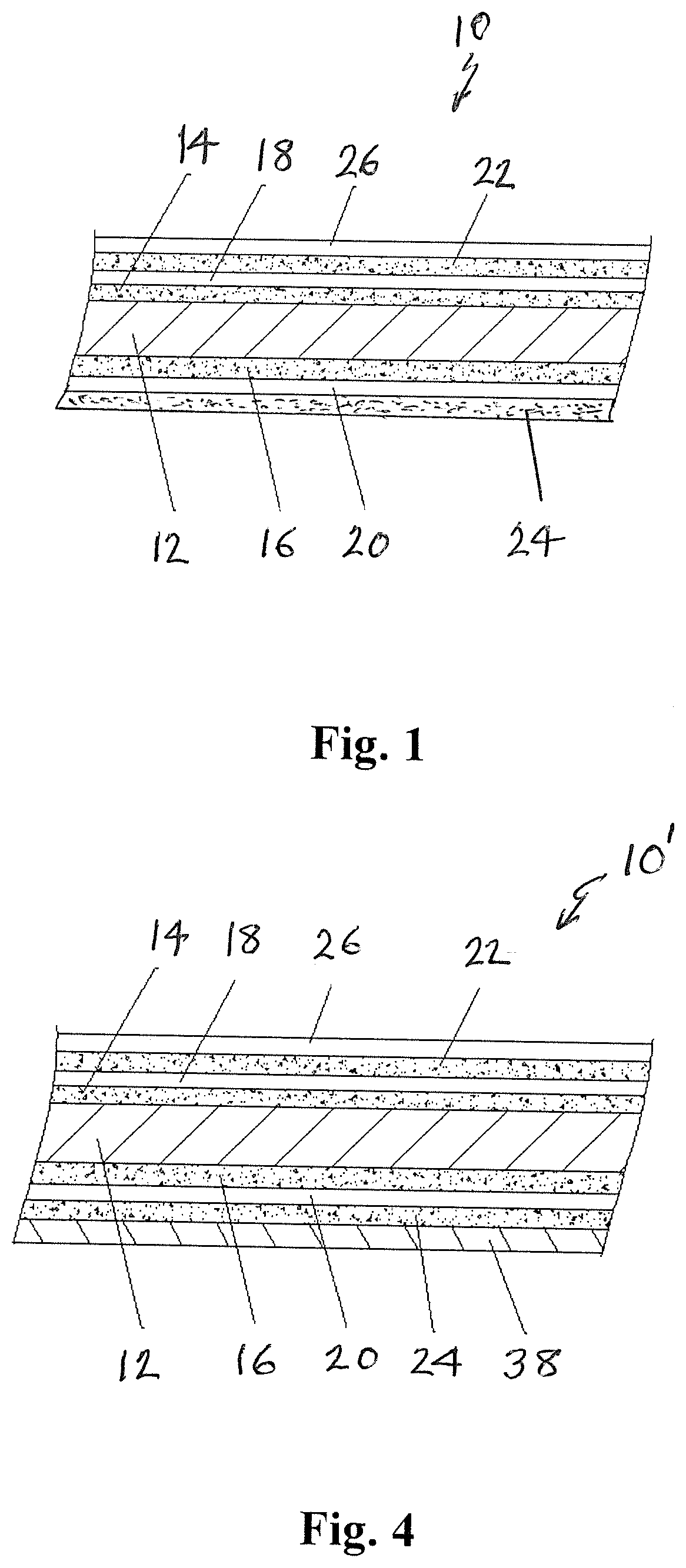 Patent US11784267 — CIGS lamination structure and portable solar charger using same — Figure 1