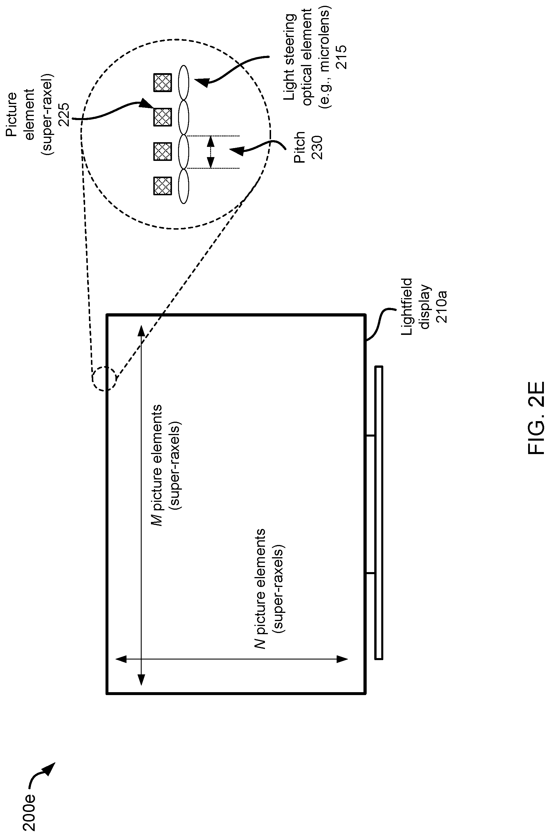 Patent US11784288 Figure 6 – Light-emitting diodes with integrated optical elements