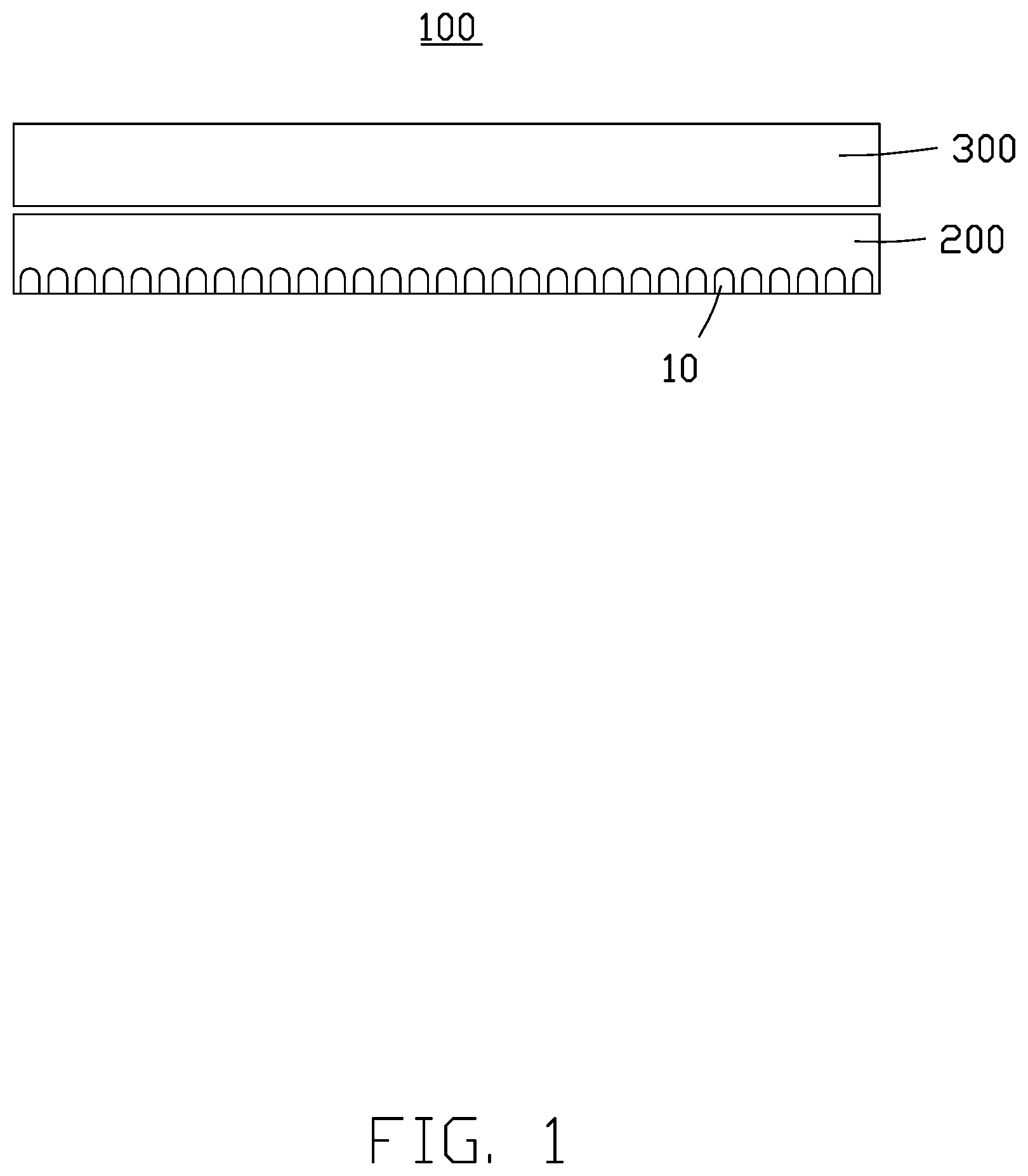 Patent US11784289 — Light emitting diode having reflective portion for reflecting light and diffusing current and display device using same — Figure 1