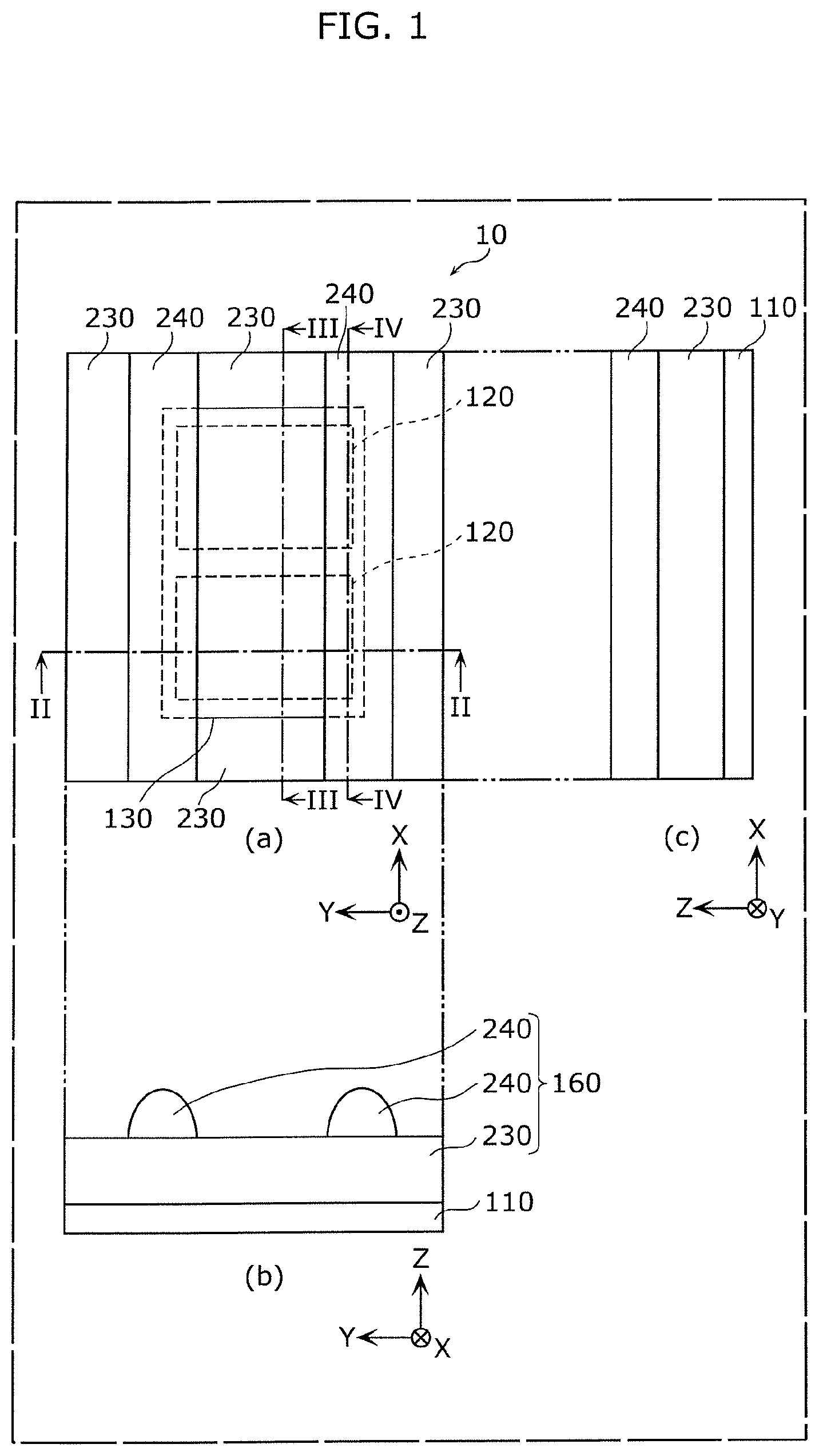 Patent US11784291 — Light-emitting device — Figure 1