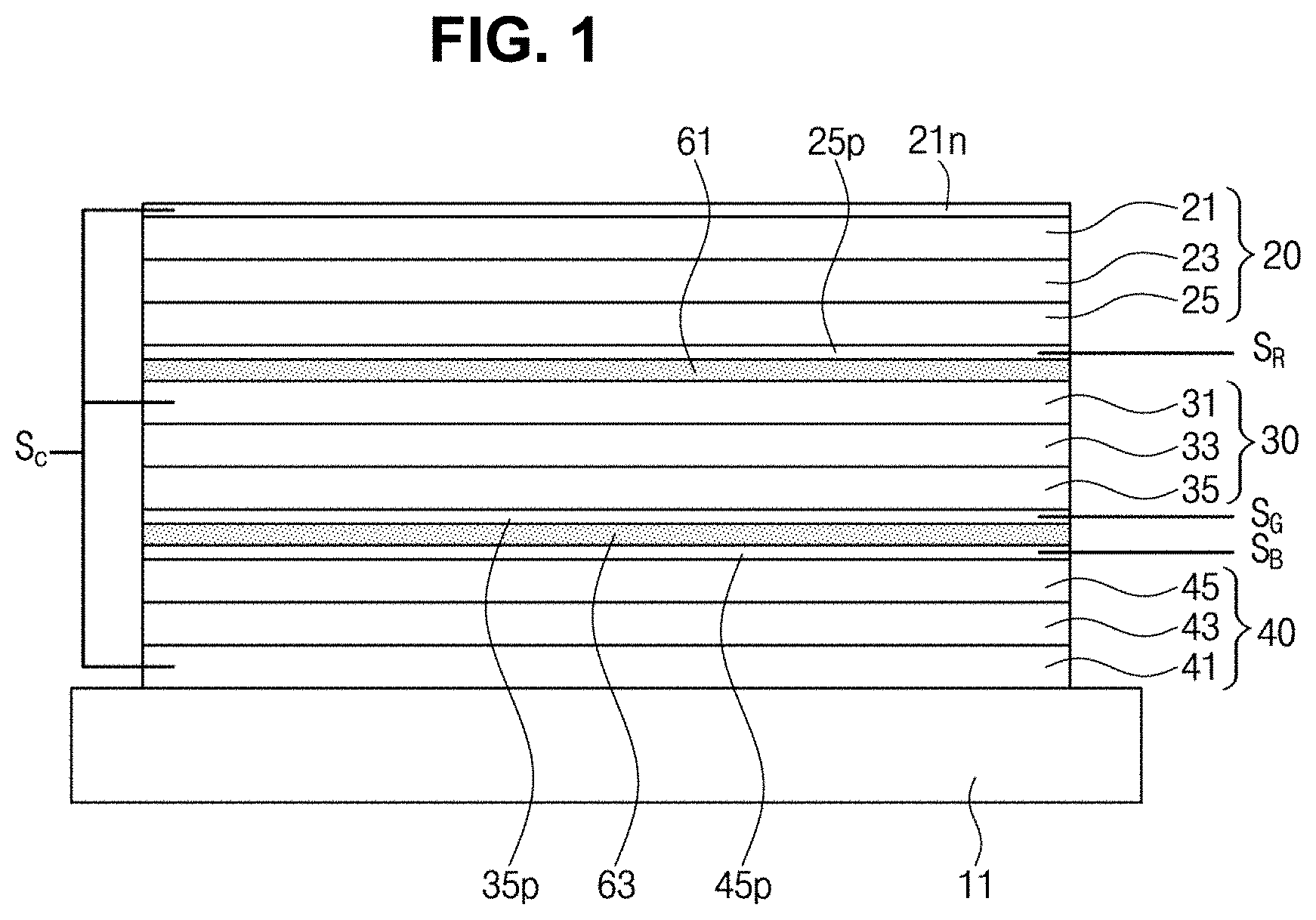 Patent US11784292 — Light emitting device package and application thereof — Figure 1